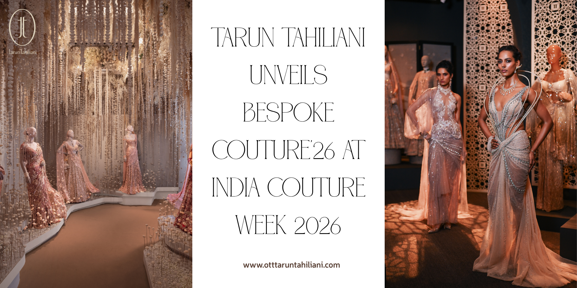 Tarun Tahiliani Unveils Bespoke Couture'26 at India Couture Week 2026