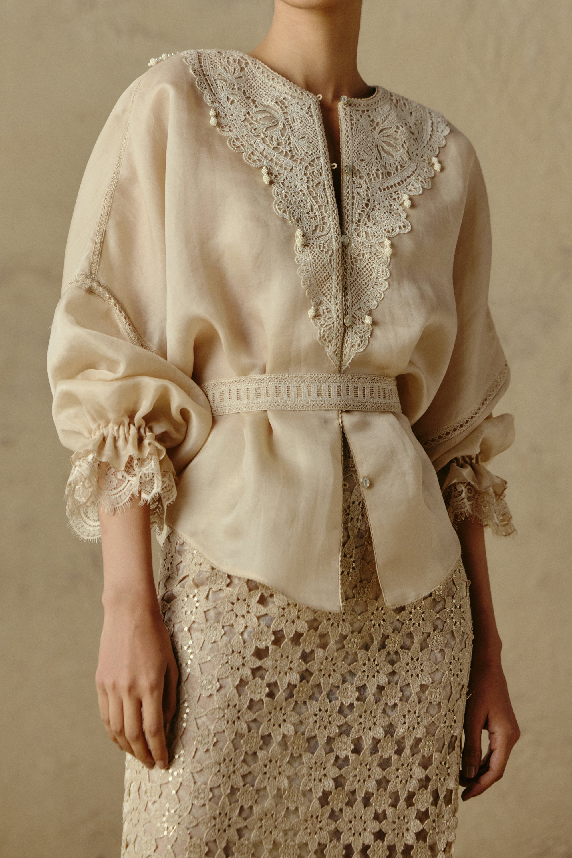 Tassel Kimono Top