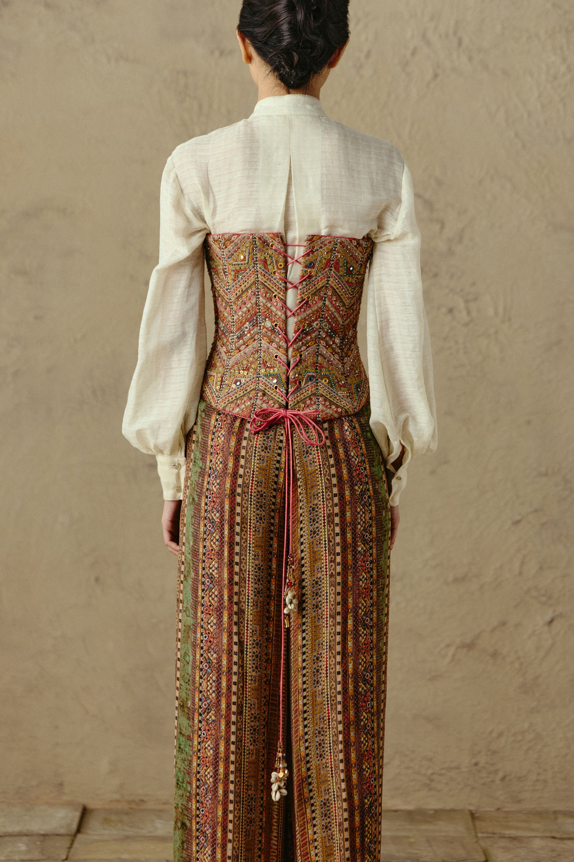 Rabari Chevron Corset