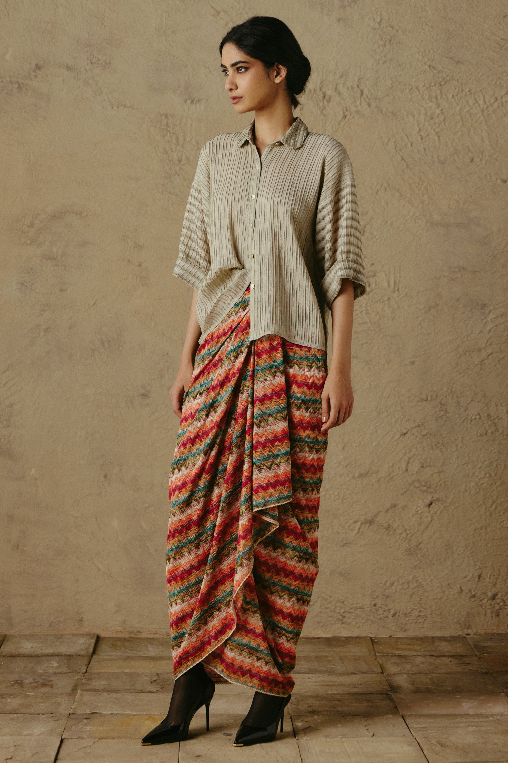 Crochet Drape Skirt