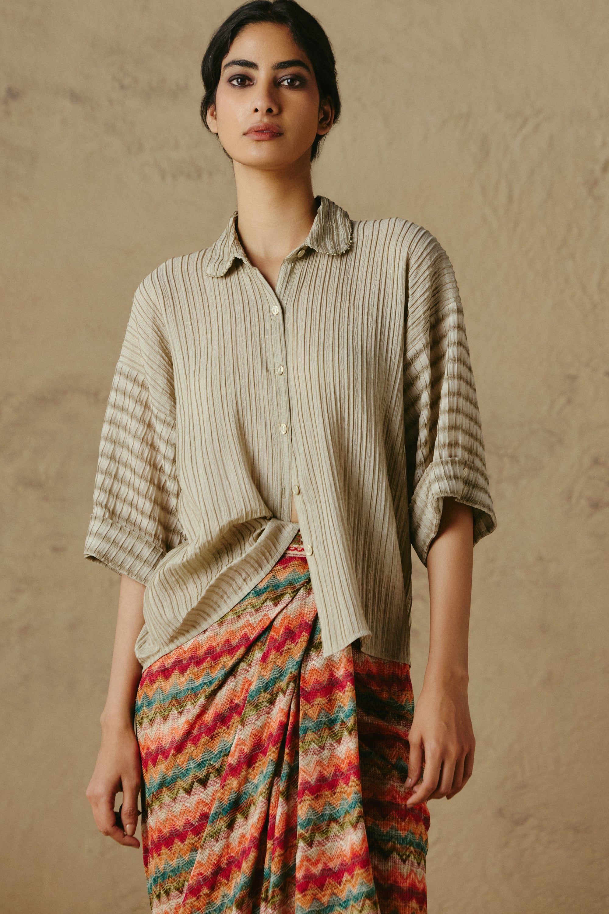 Cotton Silk Summer Shirt