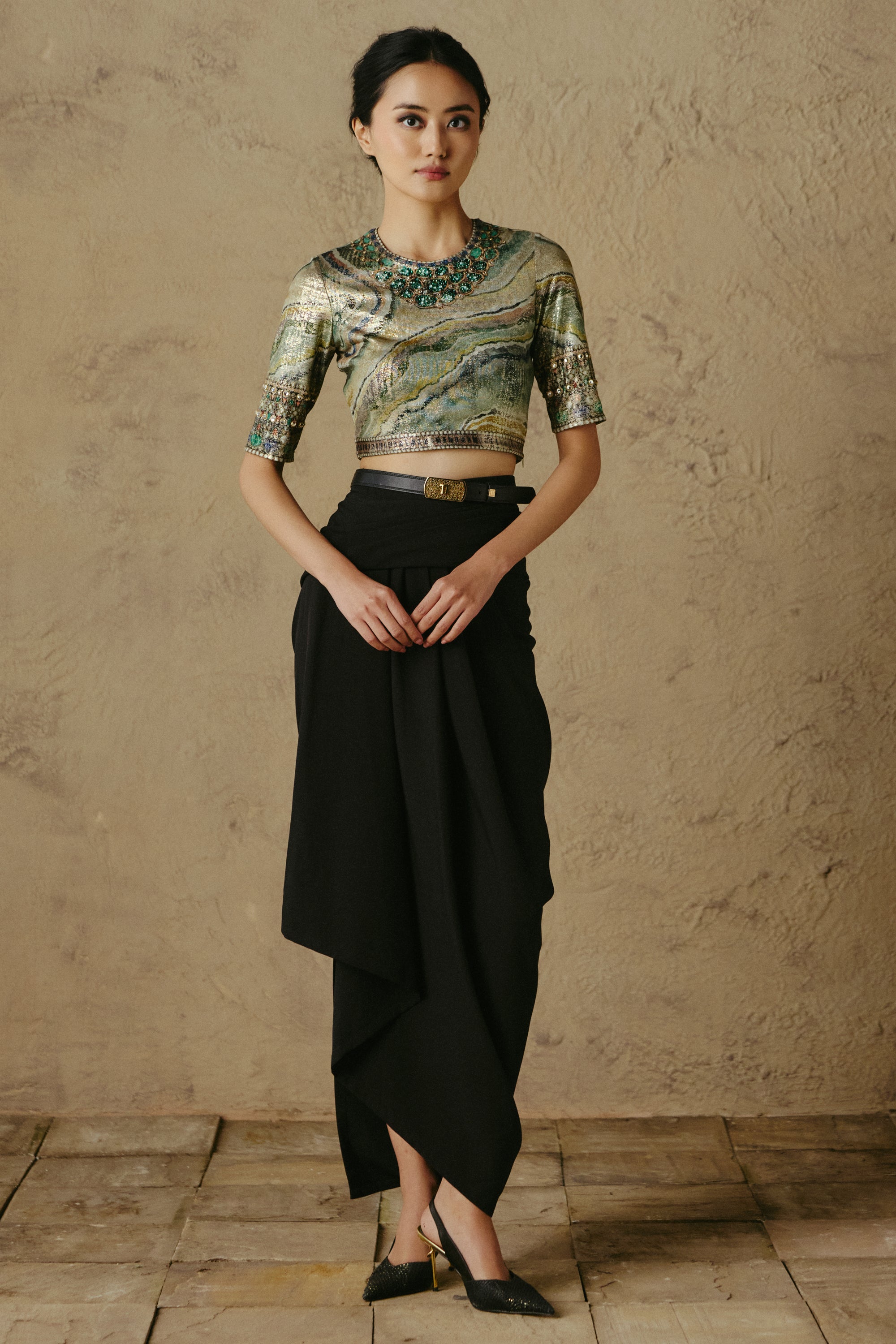 Moiré Foil T-Shirt