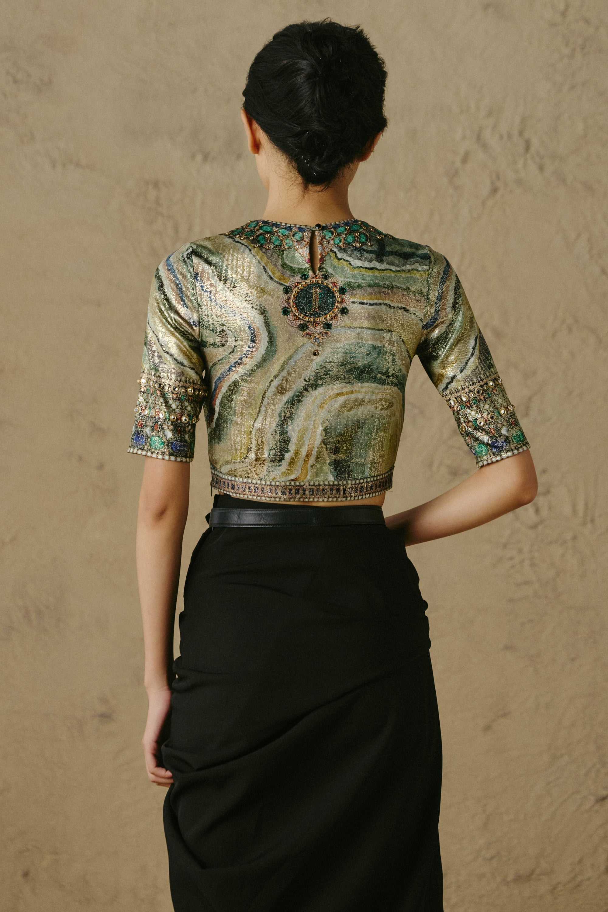 Moiré Foil T-Shirt