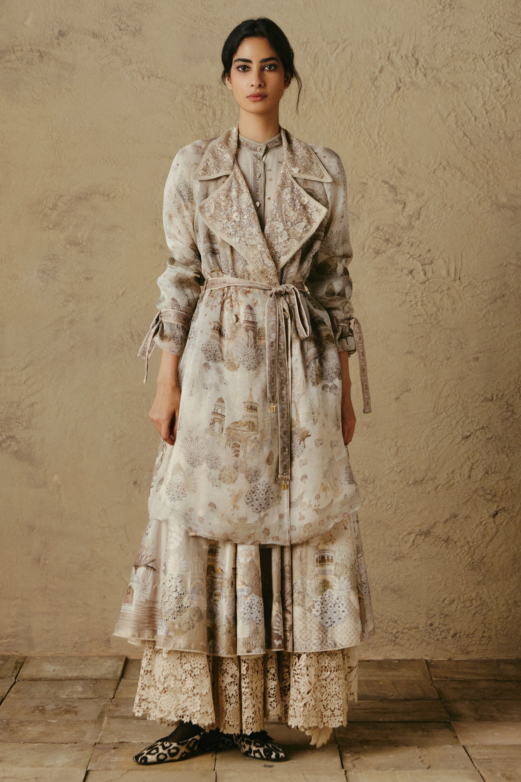 Pichwai Organza Jacket