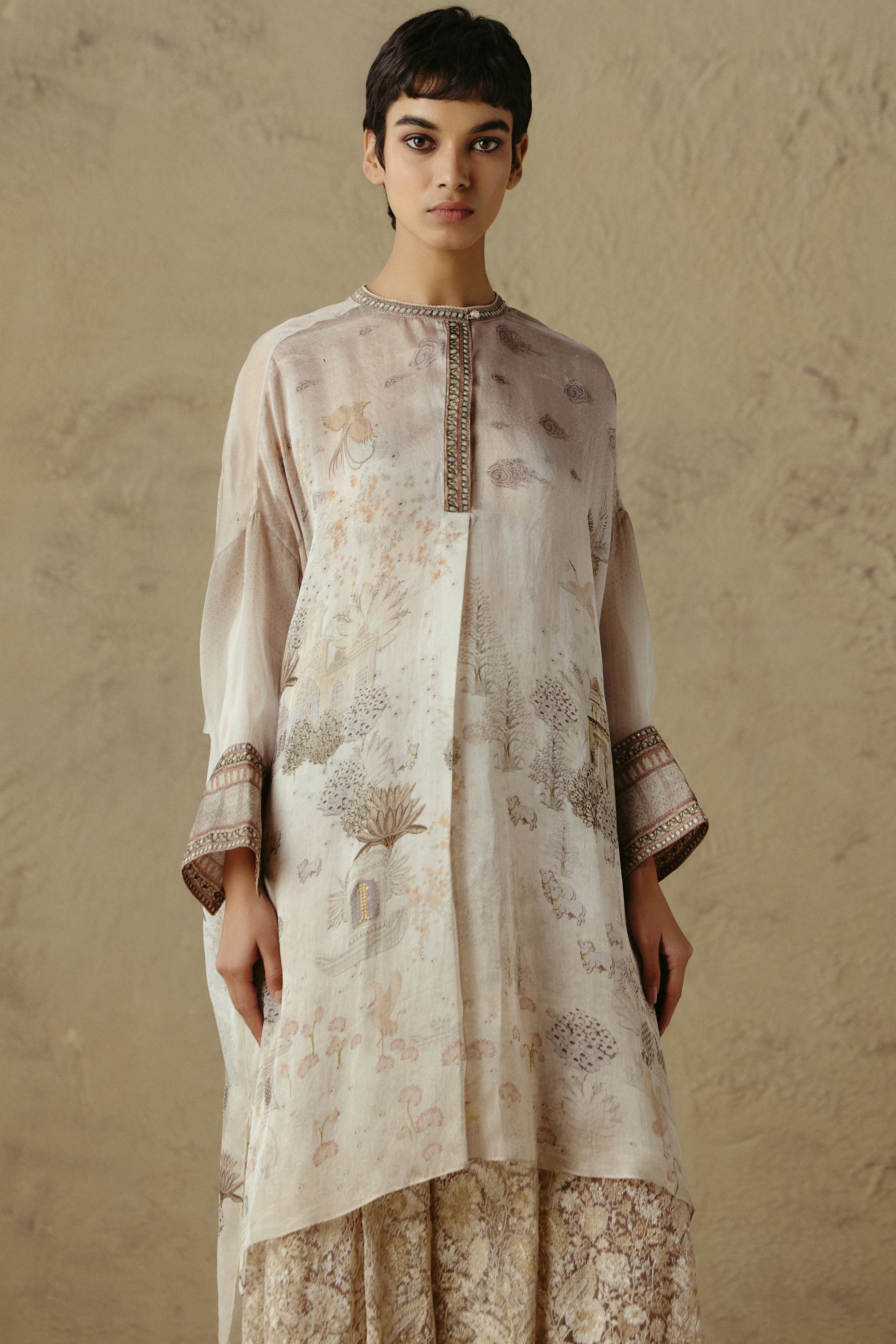 Pichwai Jewelled Tunic