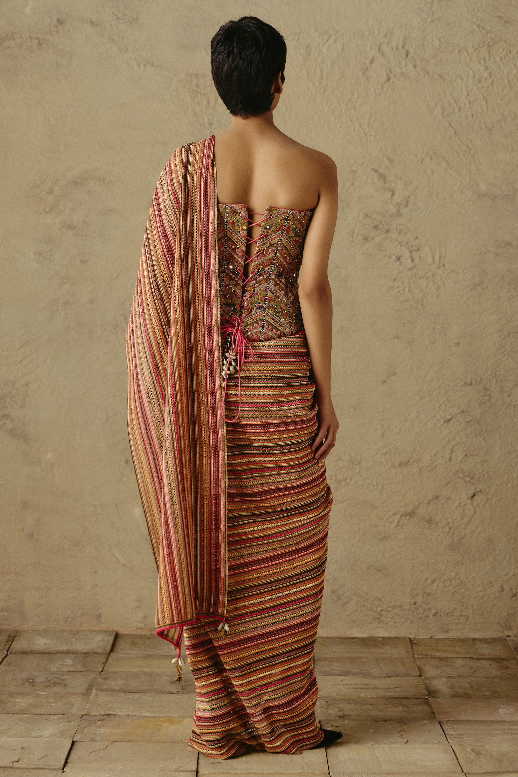 Crochet Concept Saree