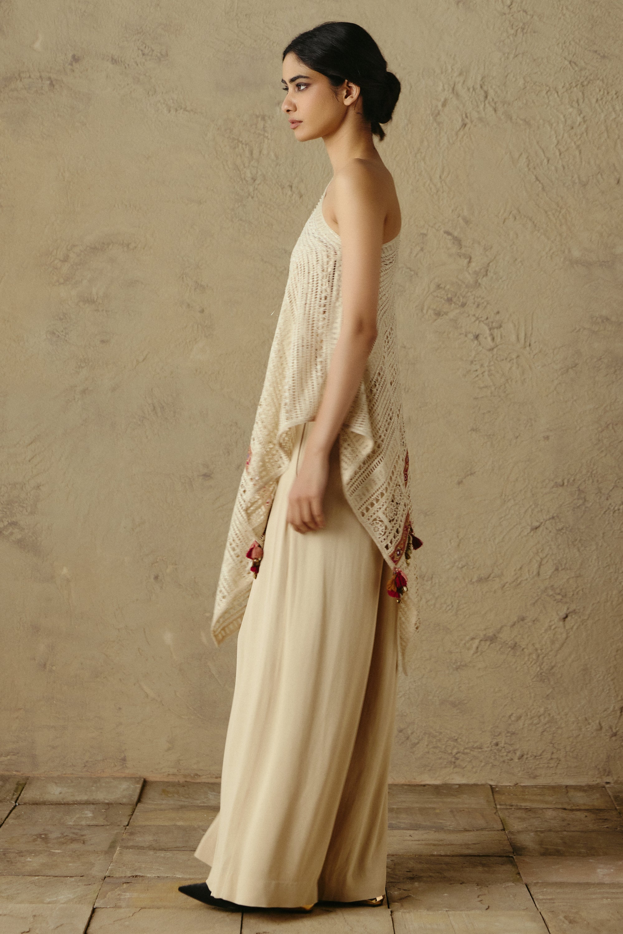 One-Shoulder LaceTop