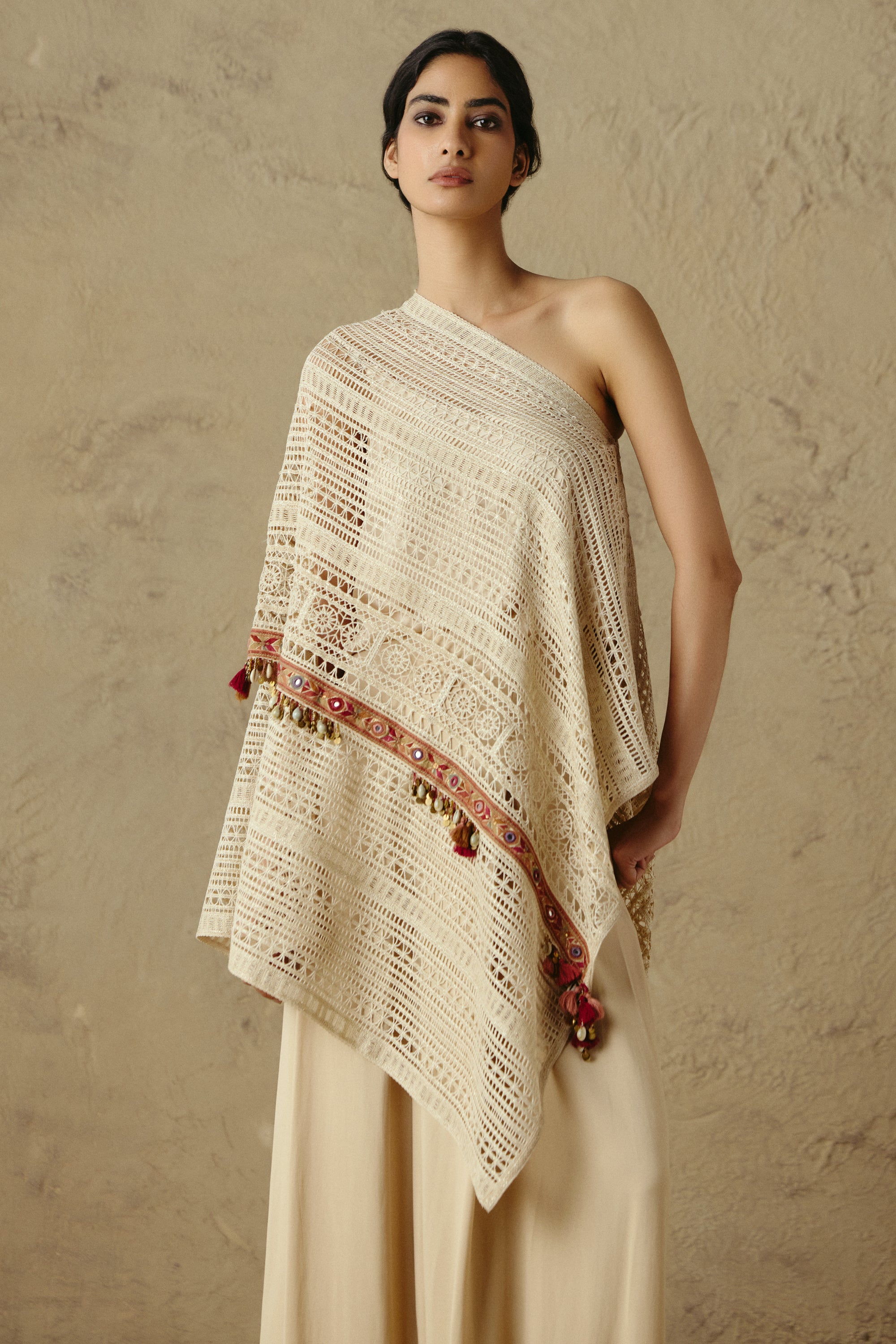 One-Shoulder LaceTop