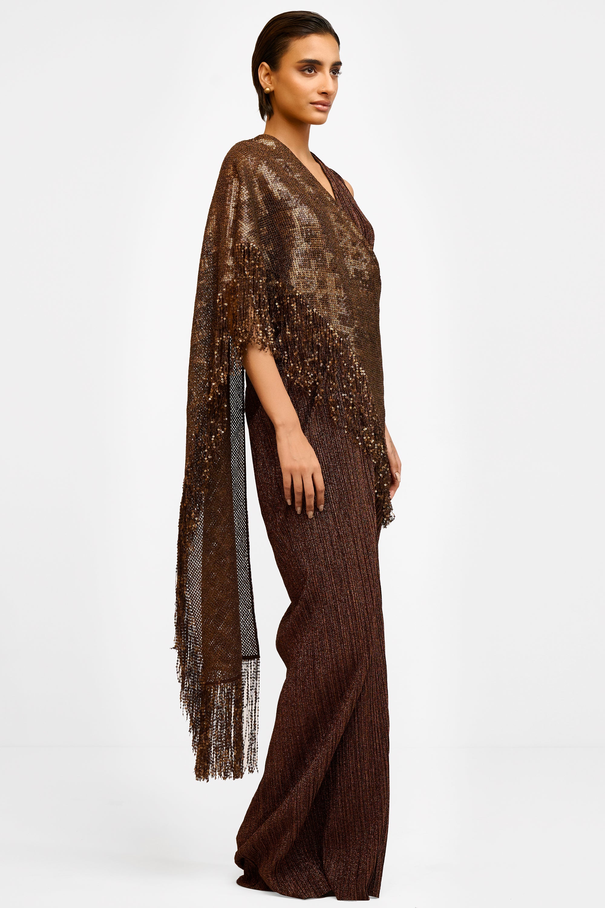 Crinkled Concept Saree