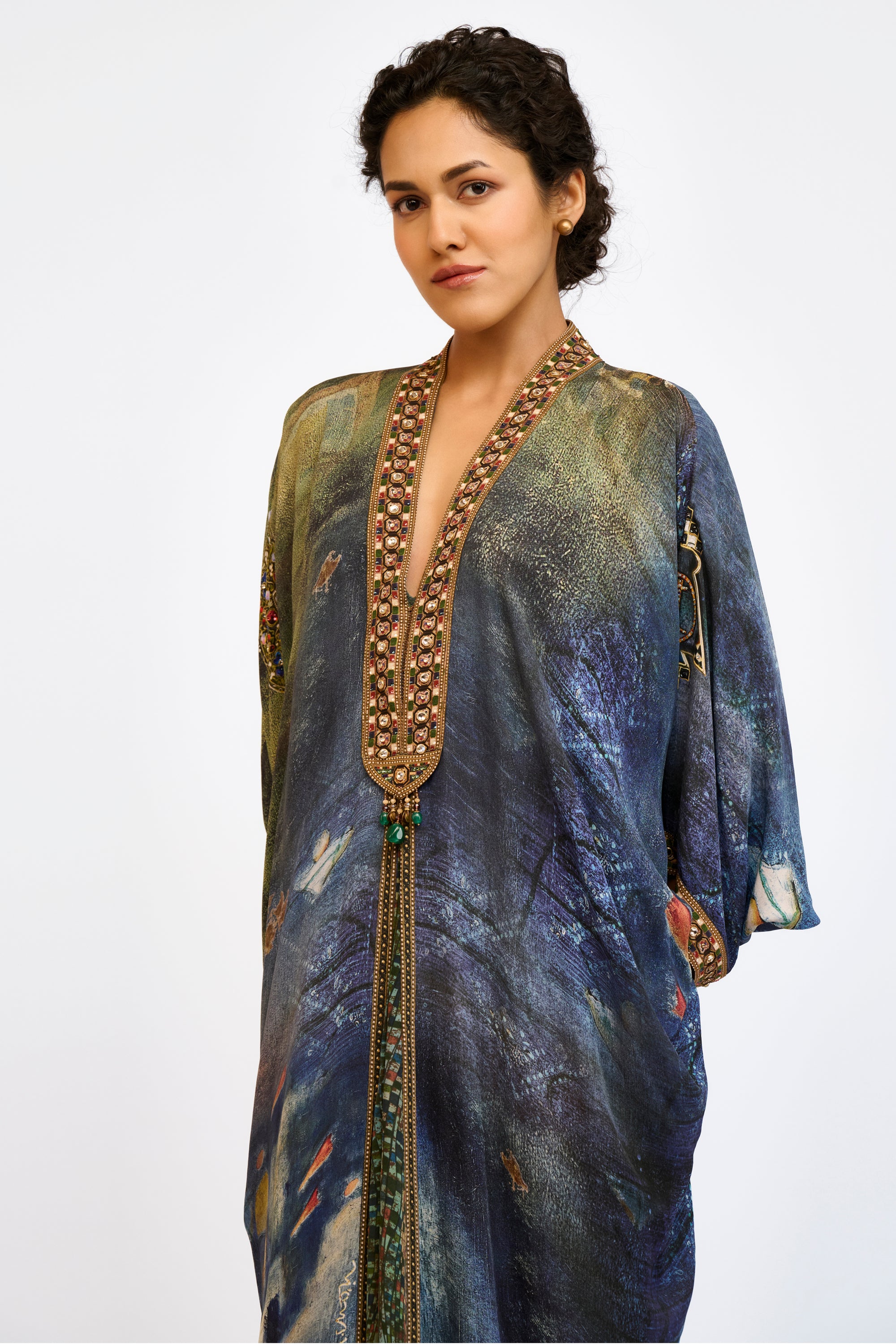 Crystal Georgette Kaftan