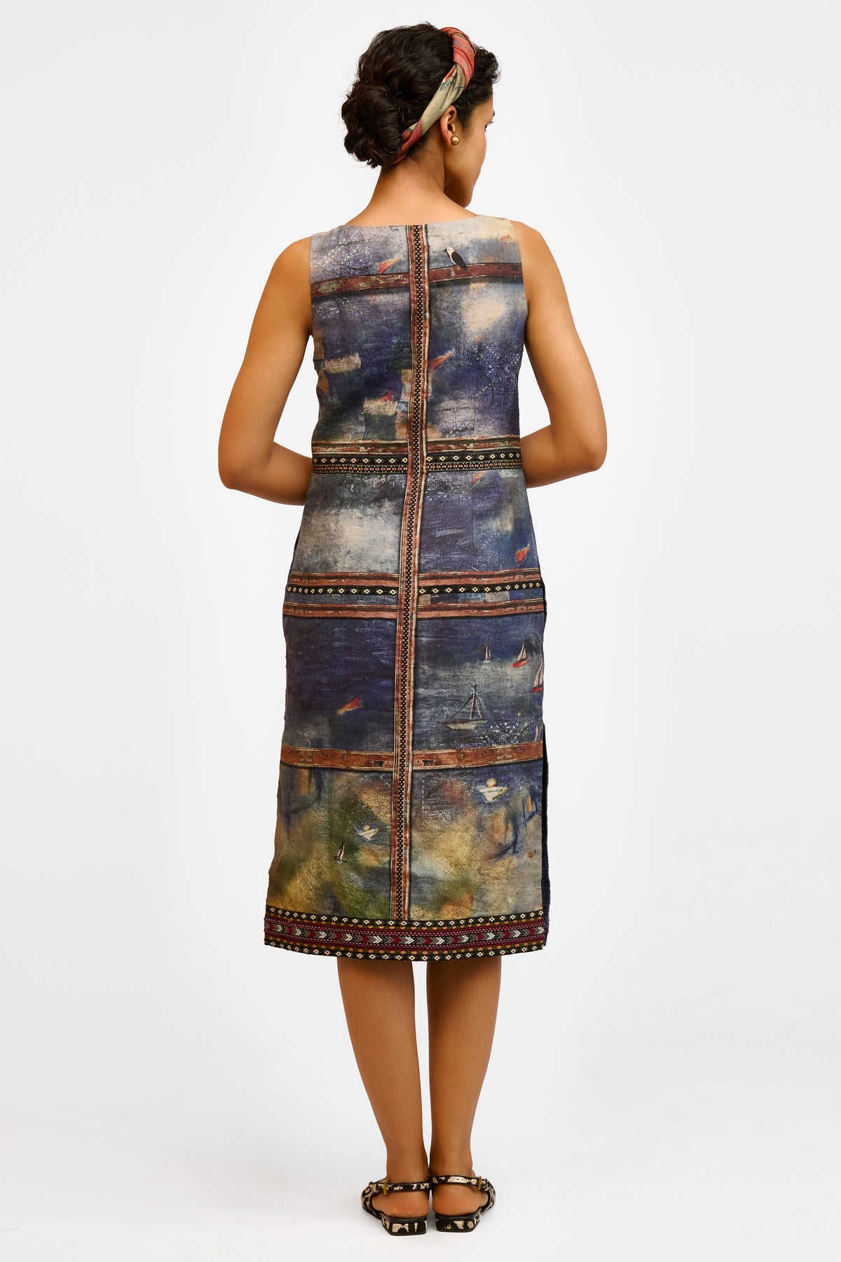 Linen Shift Dress