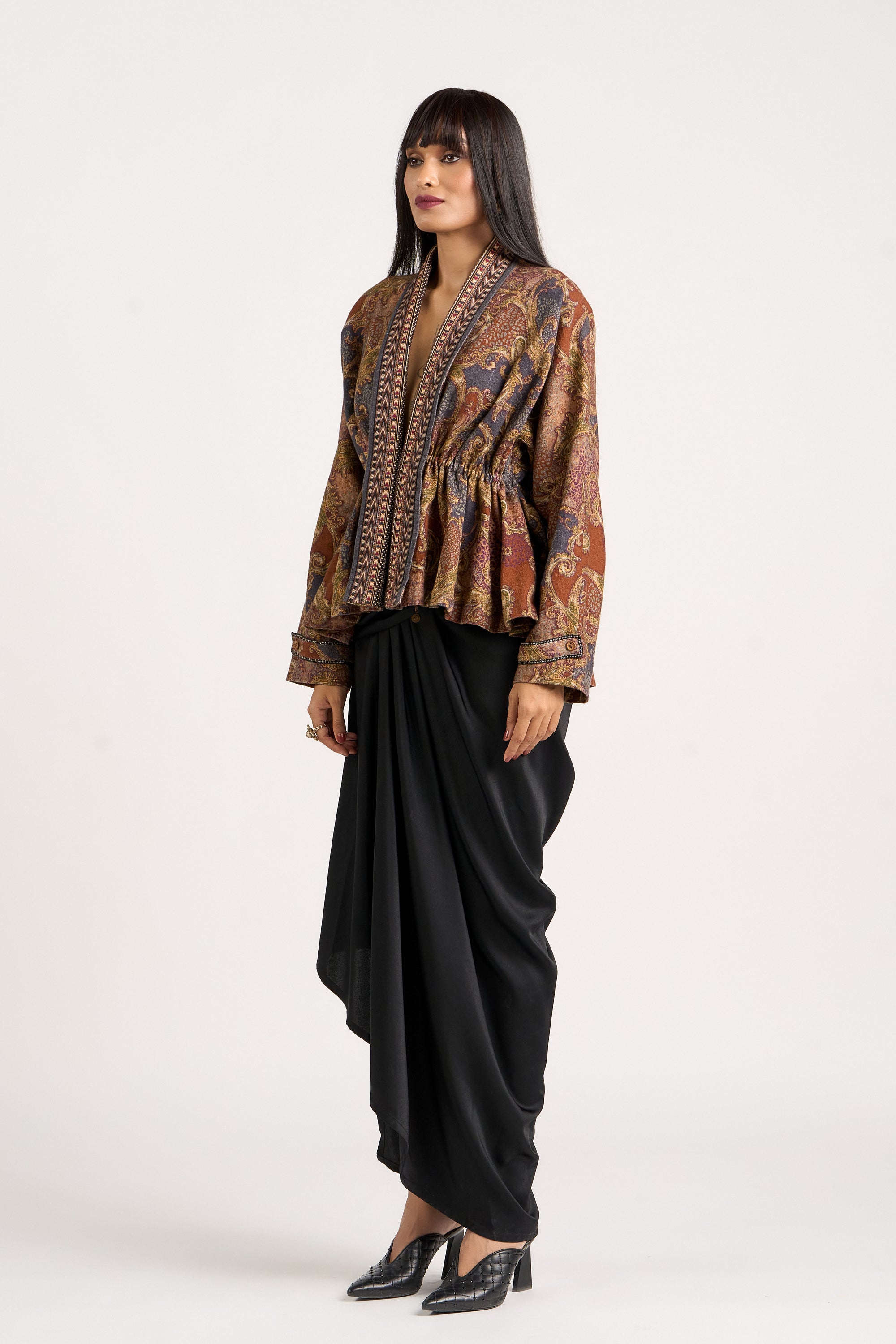 Paisley Kimono Jacket