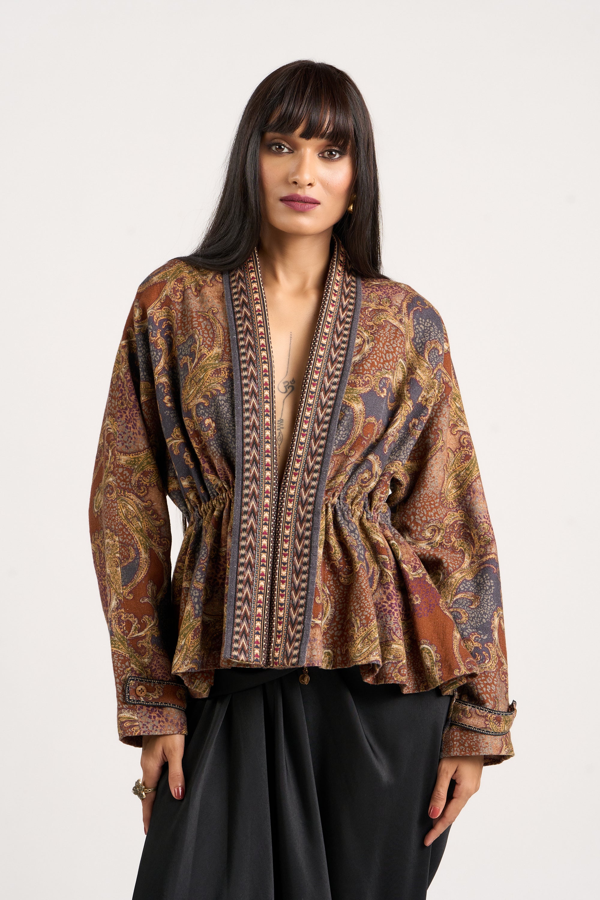 Paisley Kimono Jacket