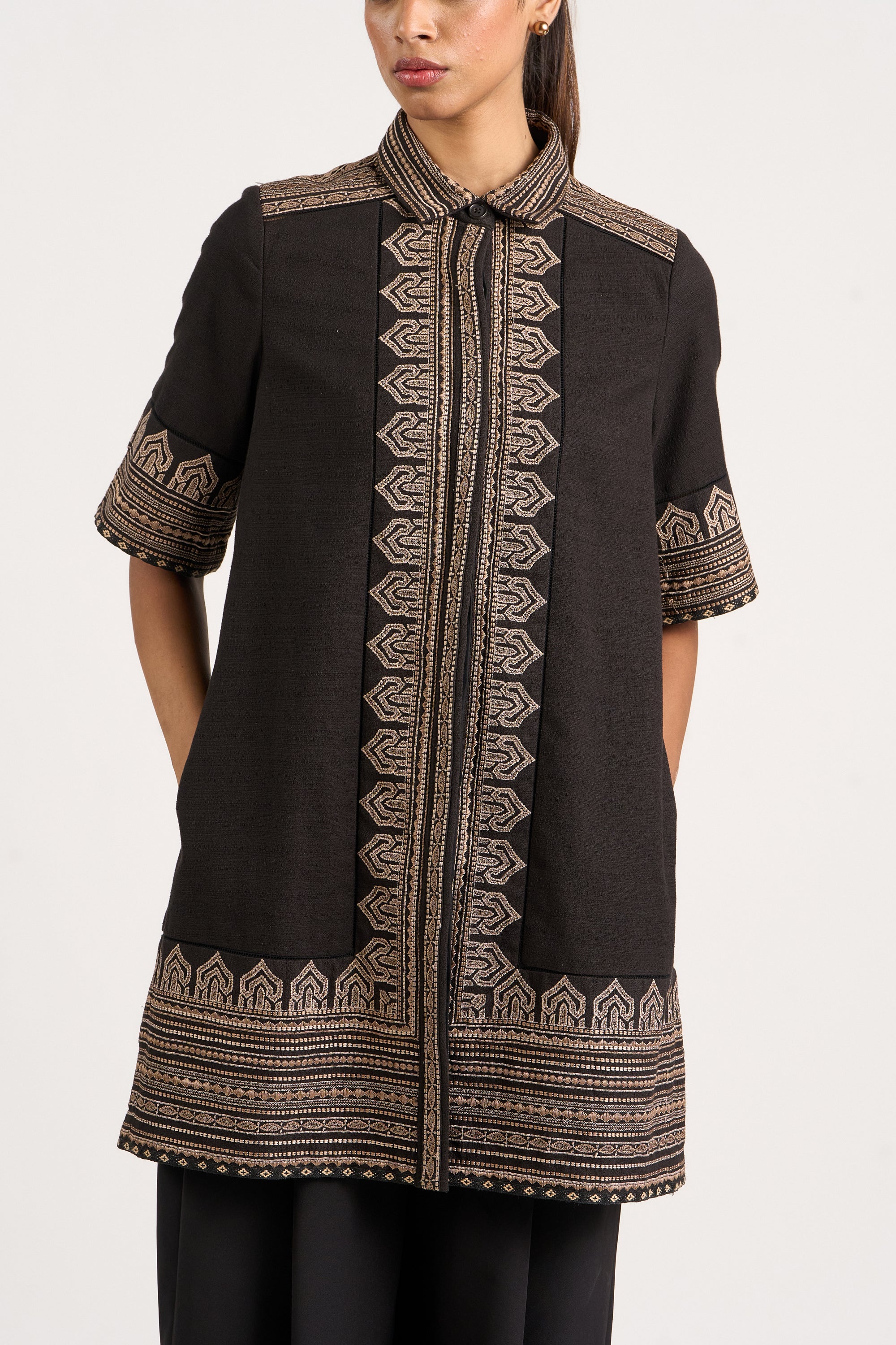 Tribal Shirt Dress