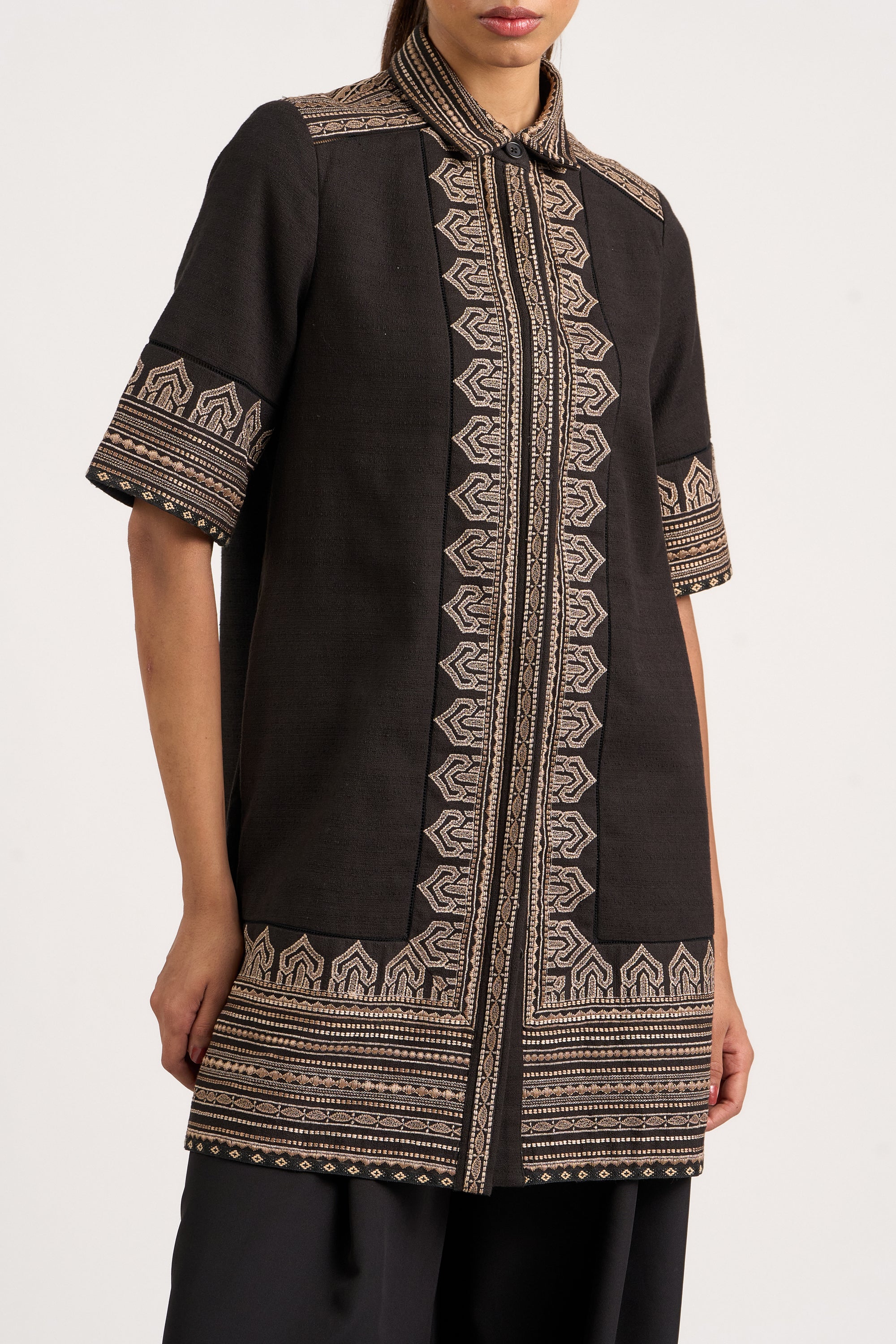 Tribal Shirt Dress