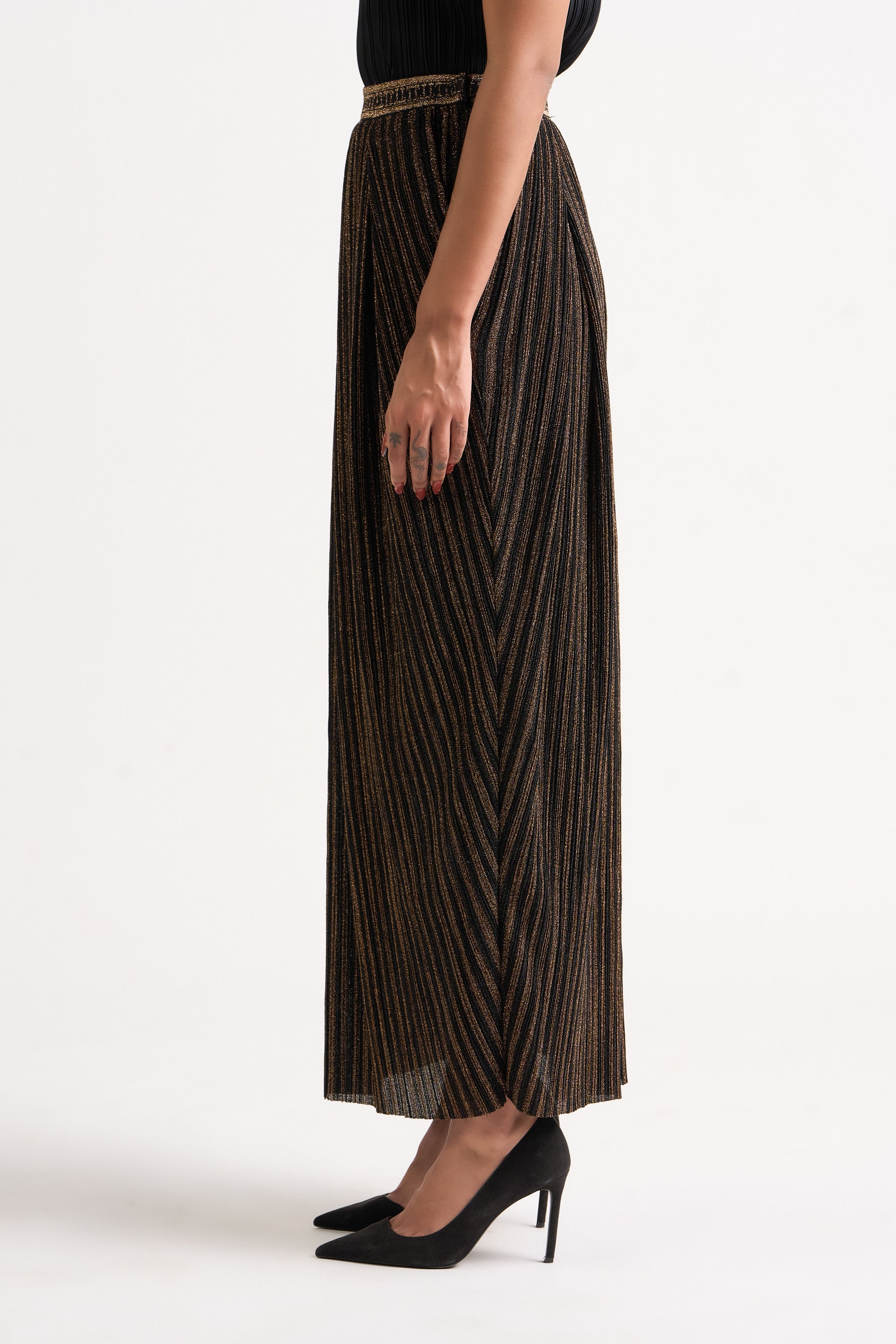 Crinkle Cocktail Skirt