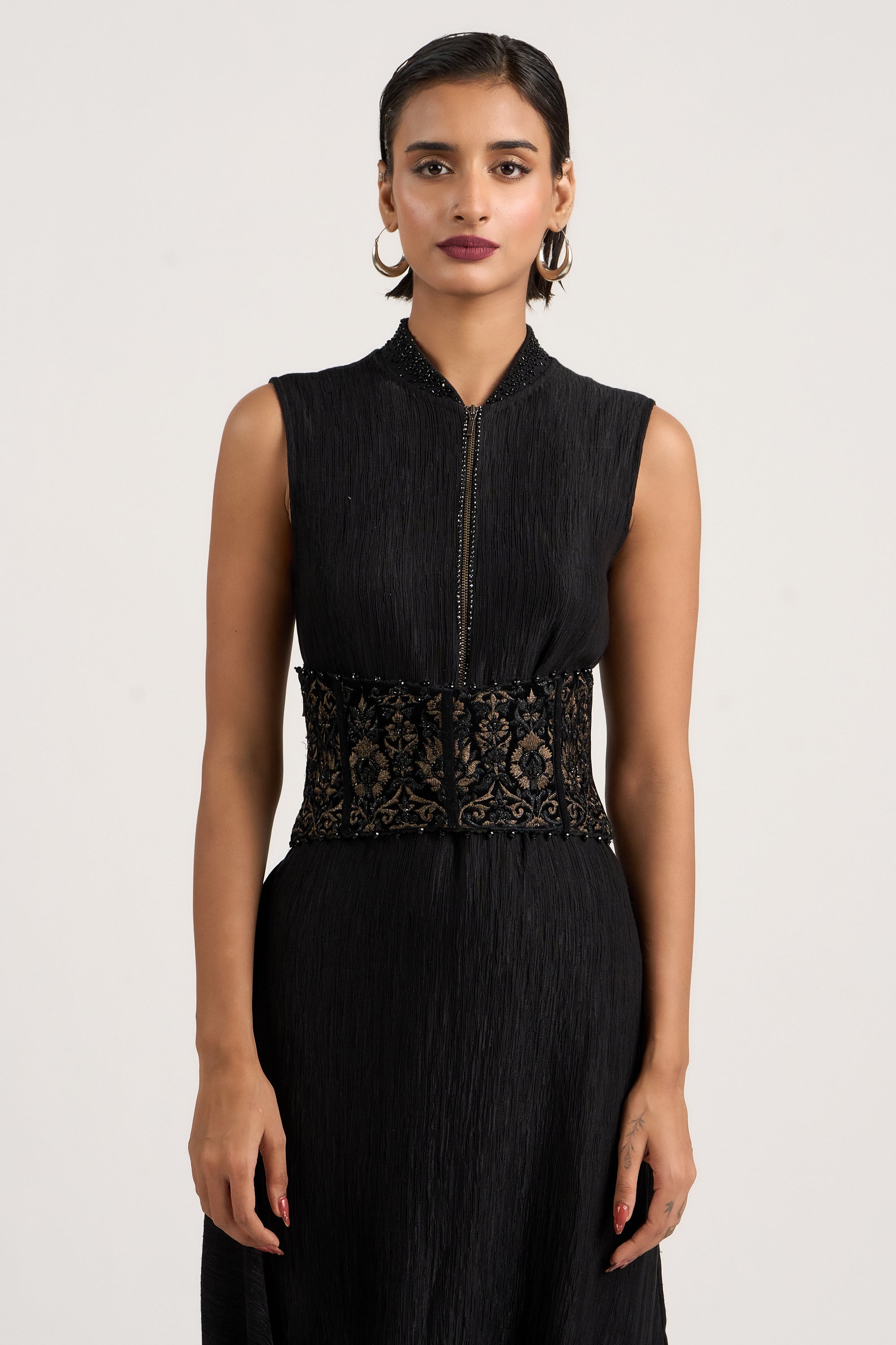 Embroidered Corset Belt