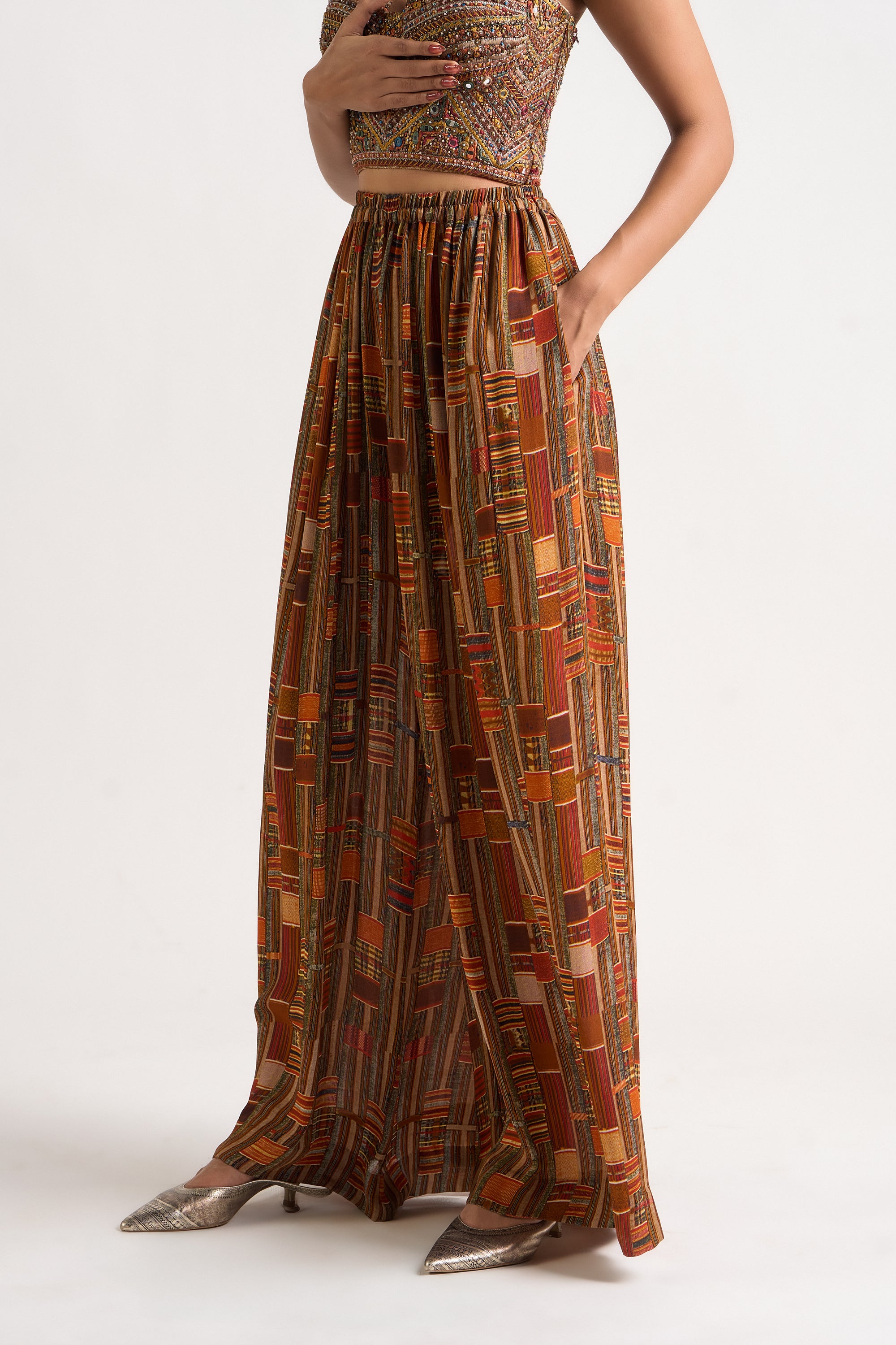 Kutch Silk Trouser