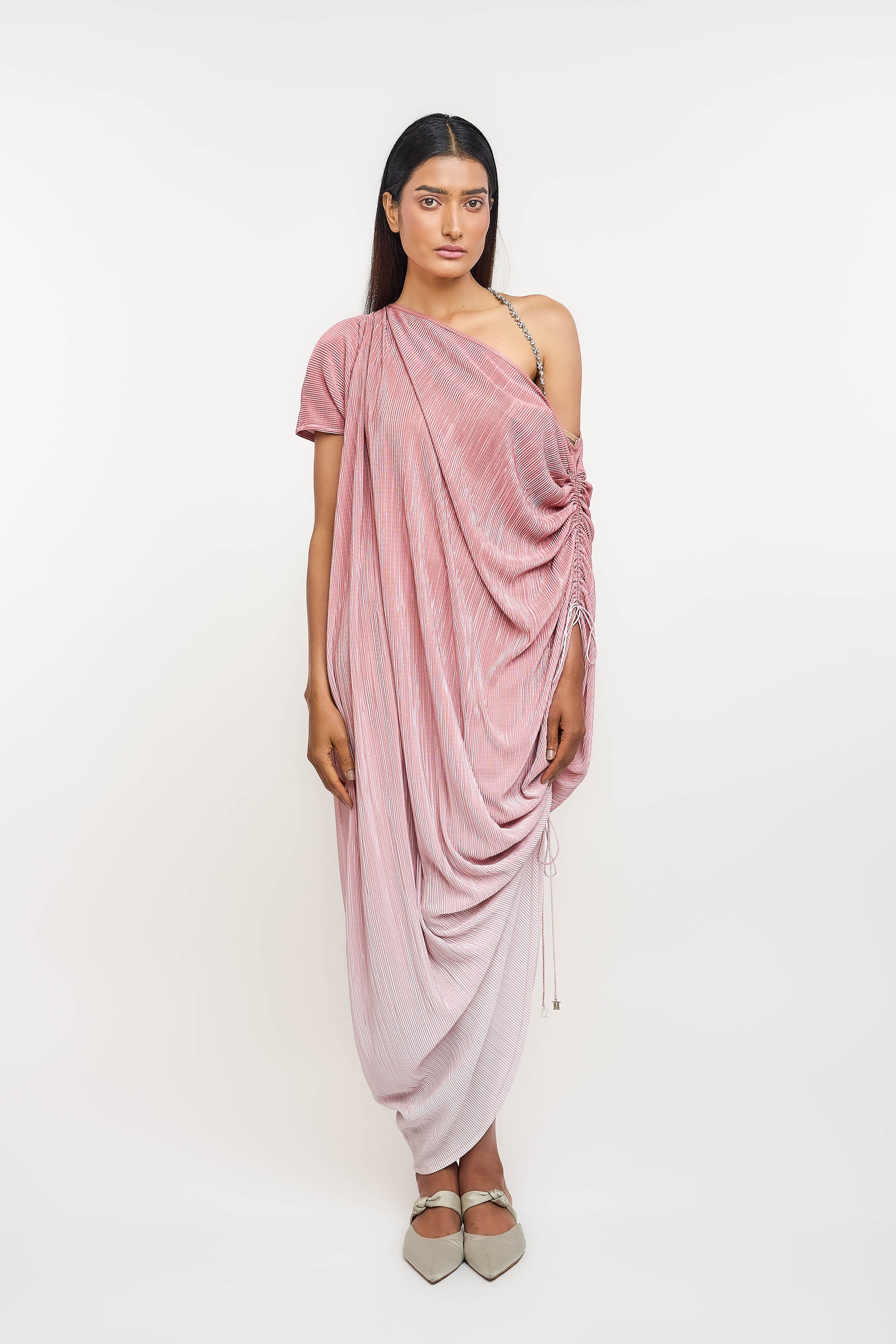 Ombre Crinkle Kaftan