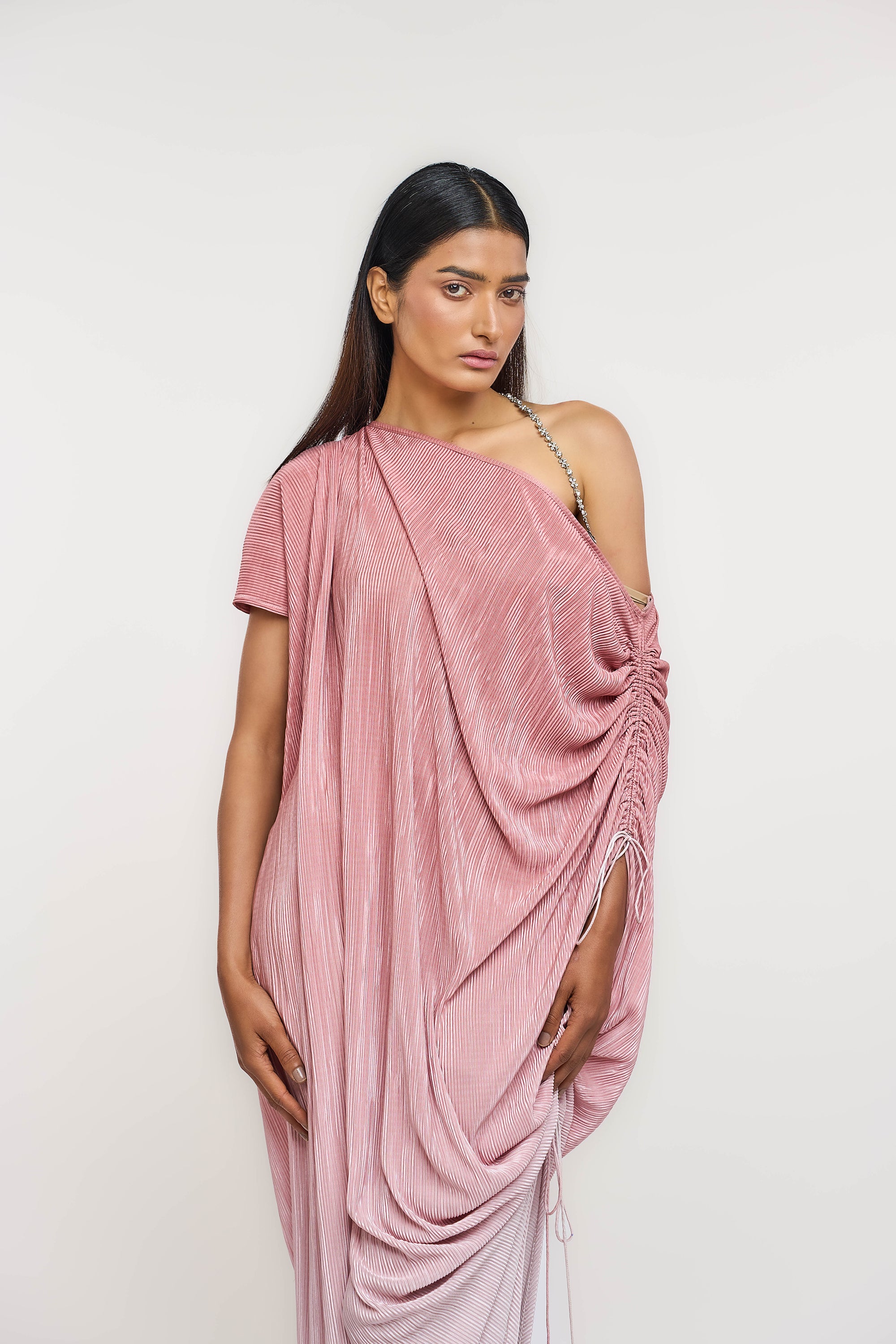 Ombre Crinkle Kaftan