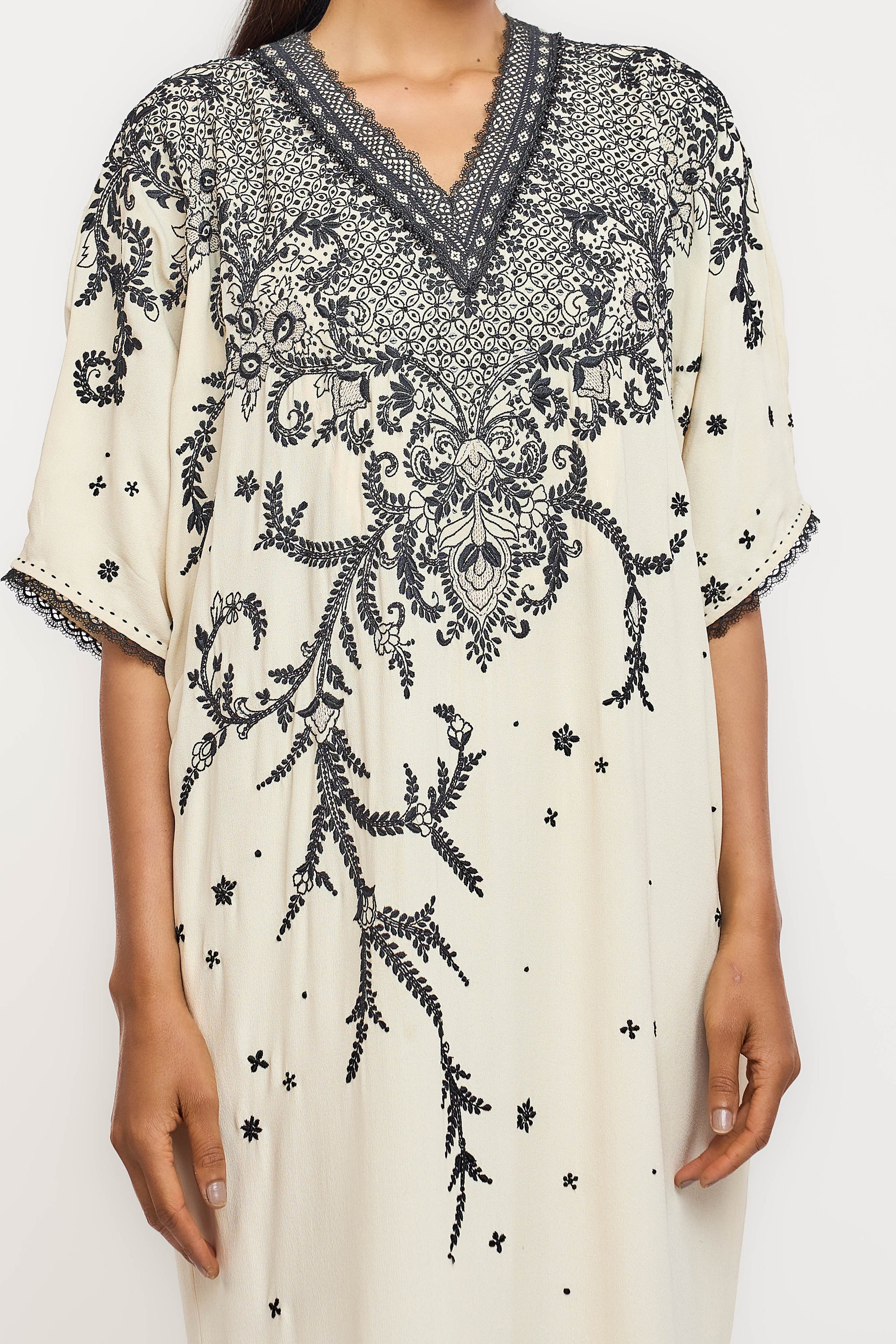 Chikan Evening Dress