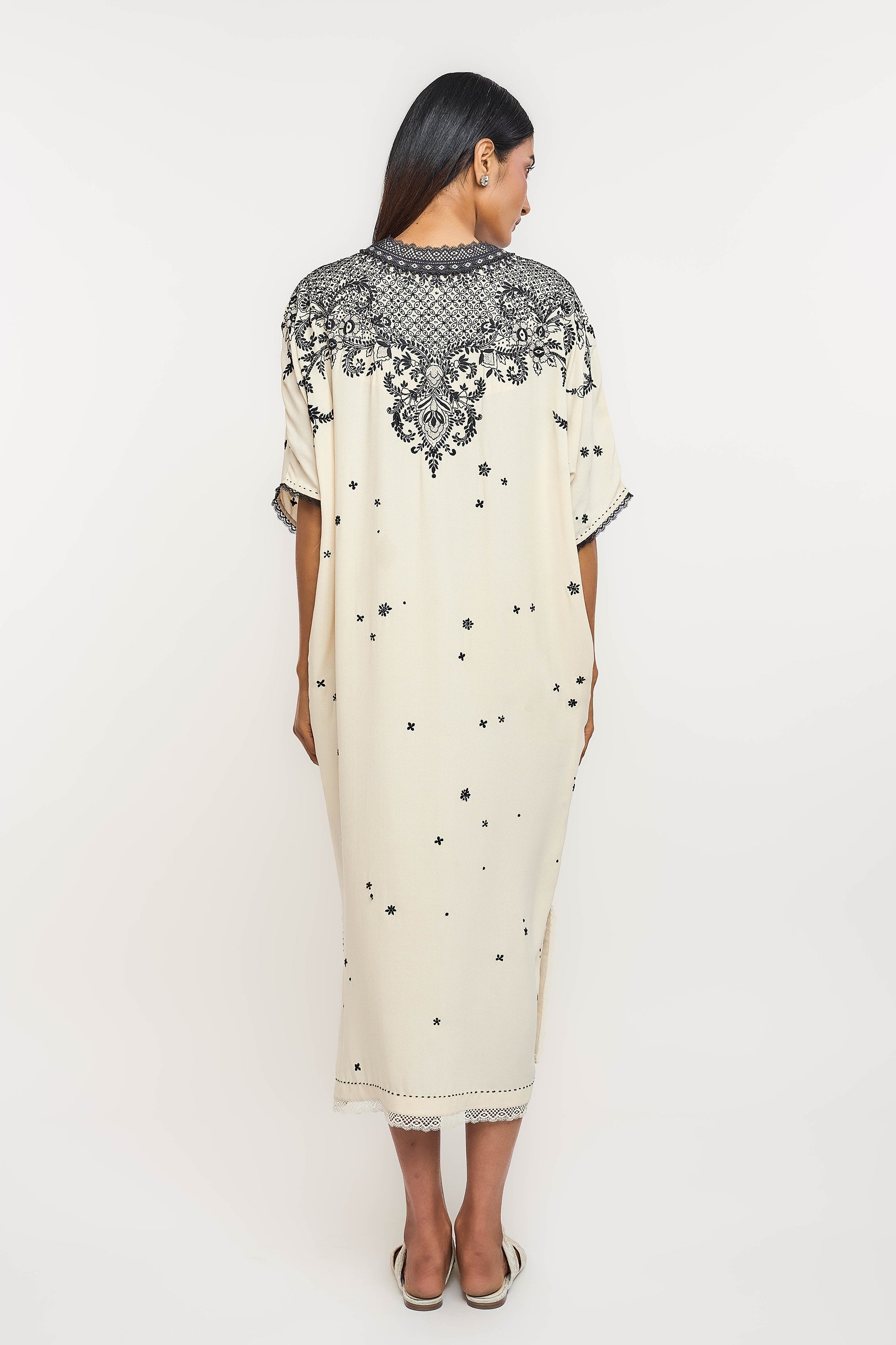 Chikan Evening Dress