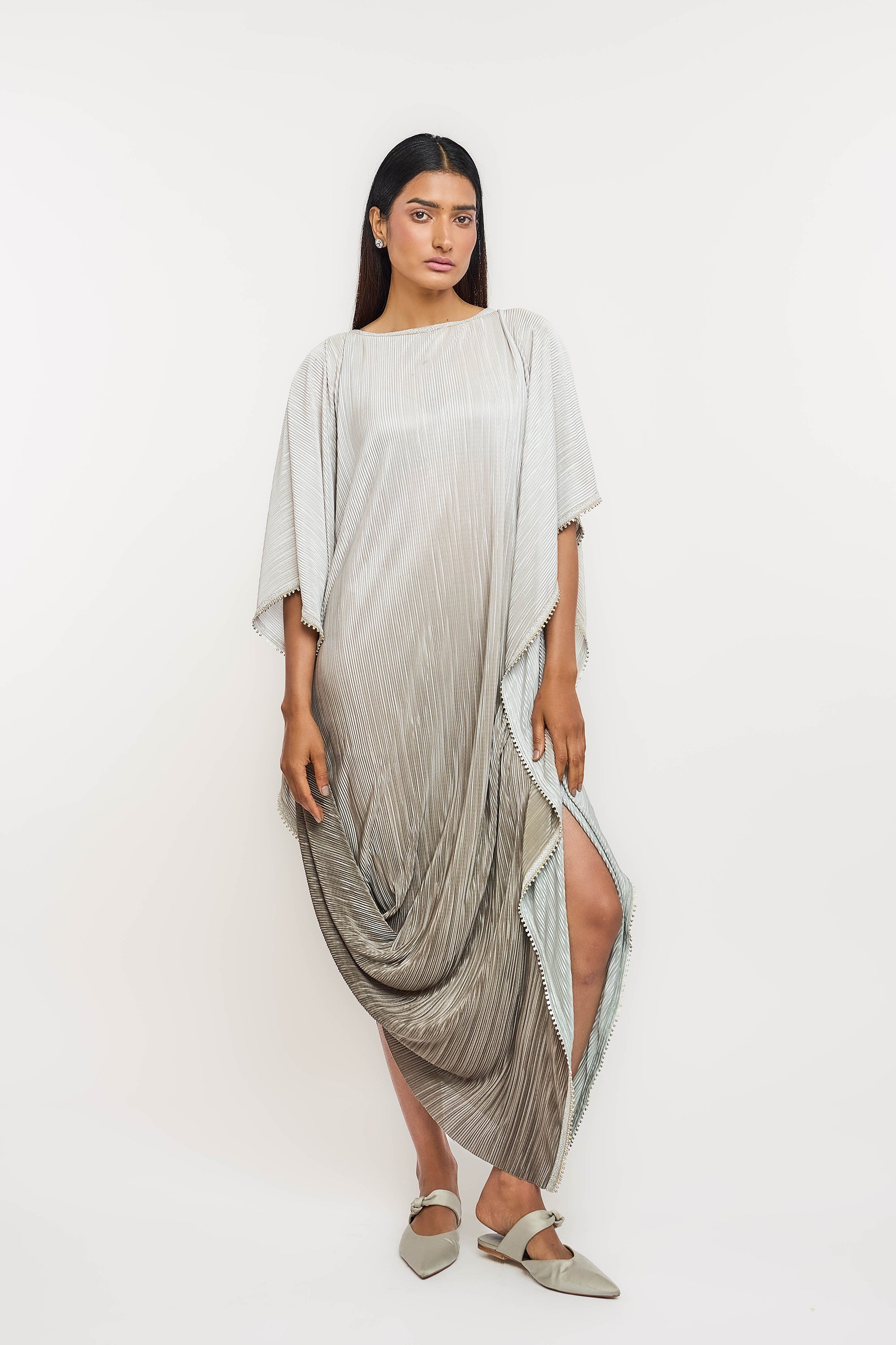 Drape Crinkle Kaftan