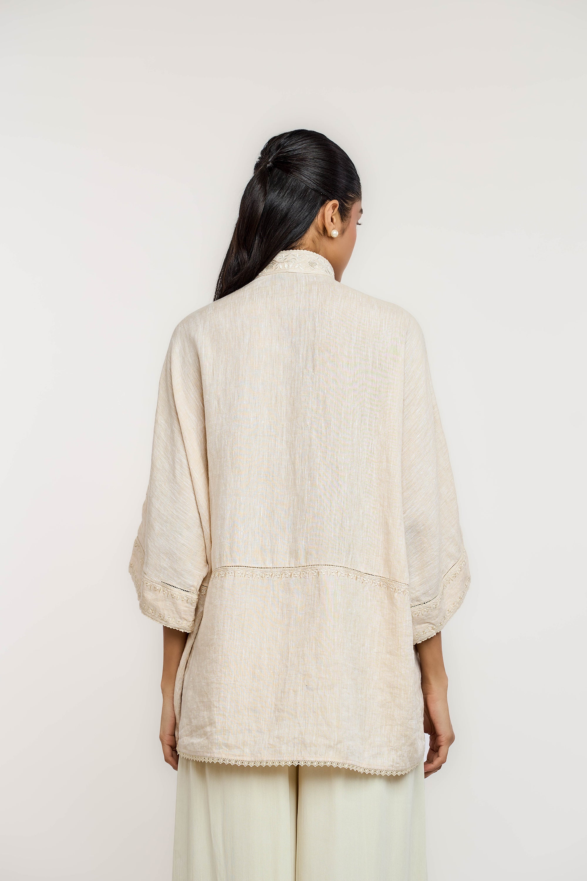 Chikan Asymmetrical Shirt