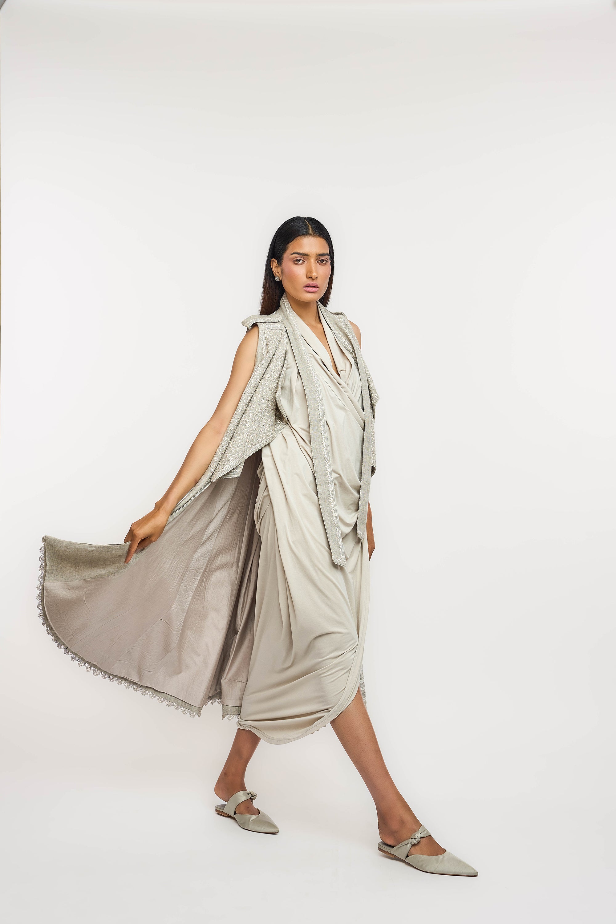Chikan Day Coat