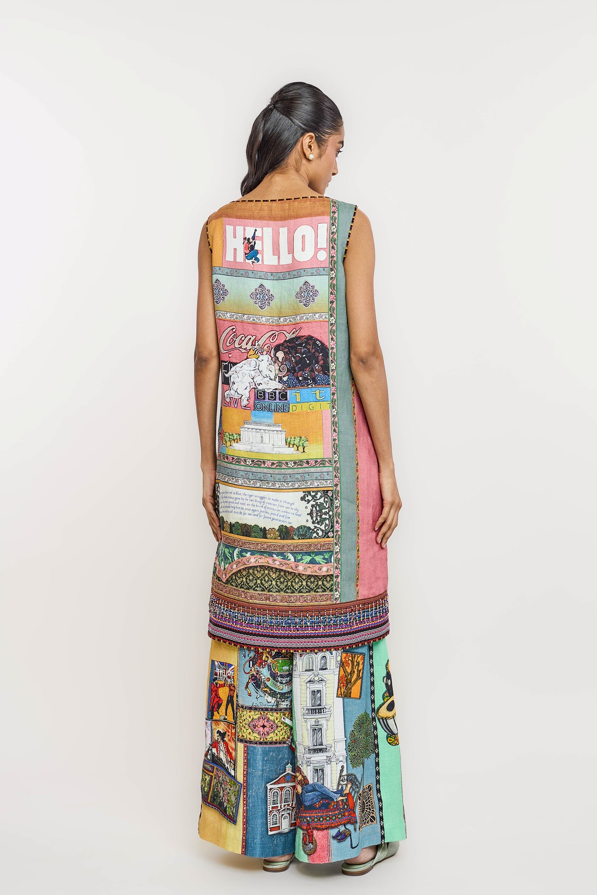 Art Tie-Up Trousers