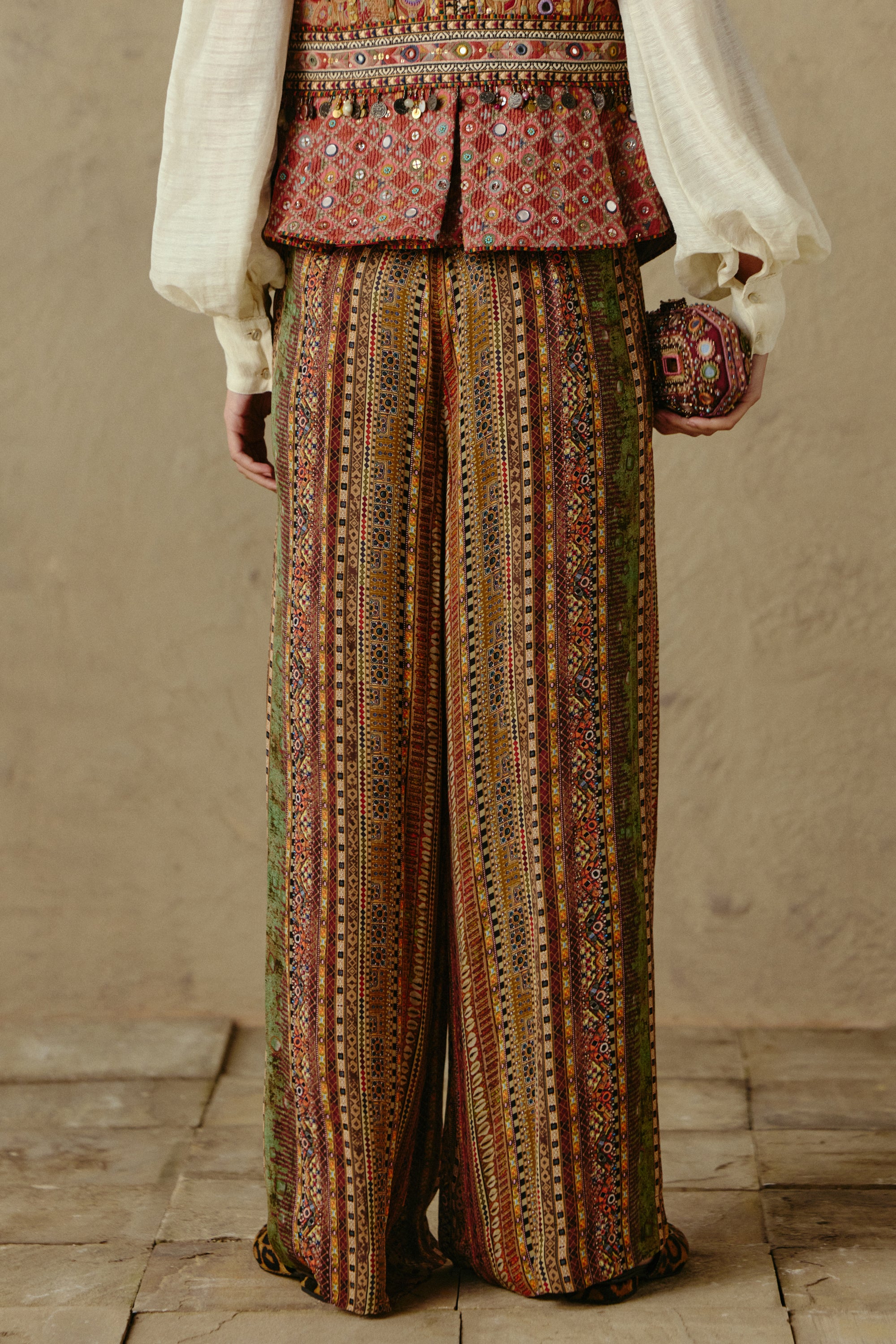 Rabari Pleated Trousers