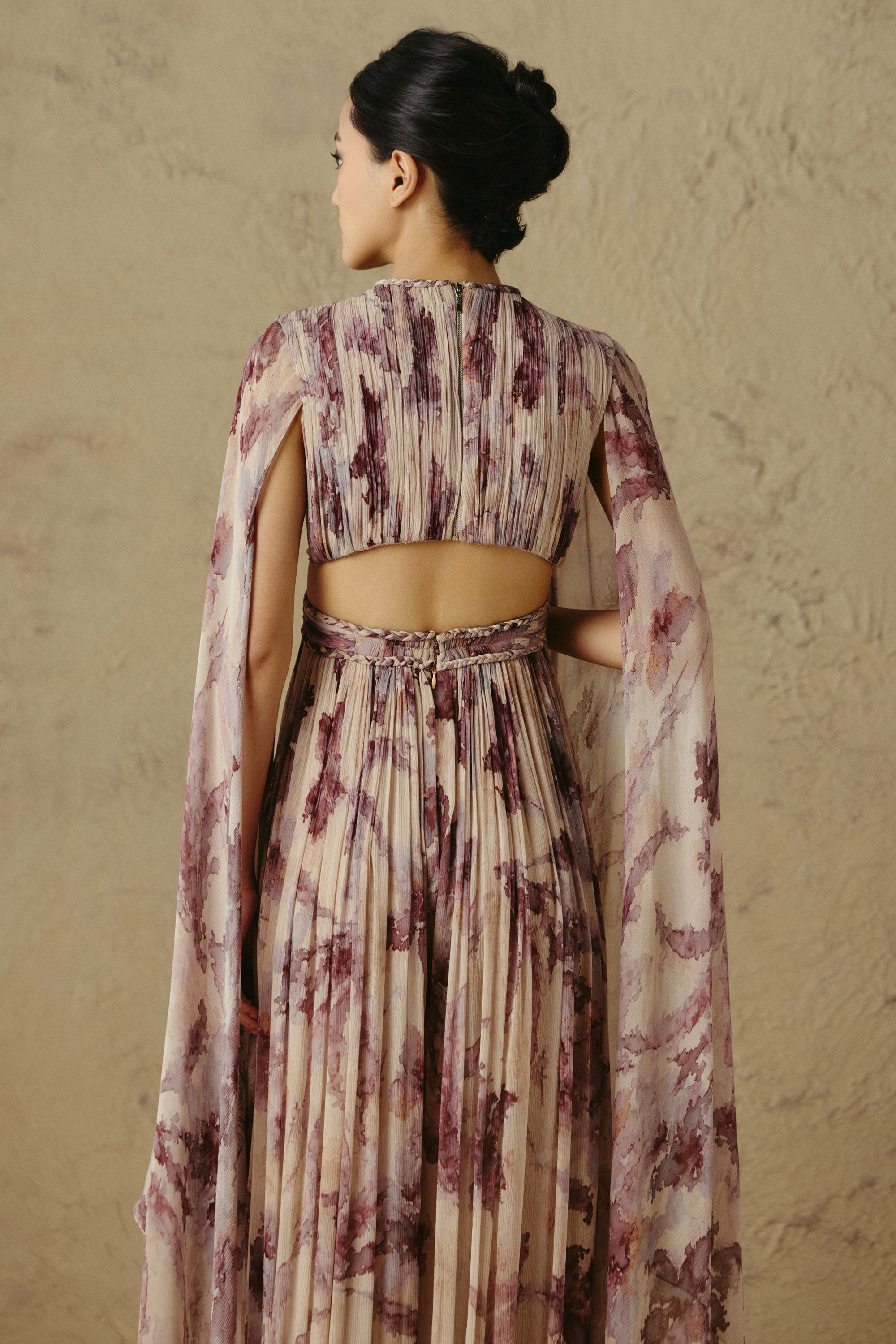Floral Chiffon Jumpsuit