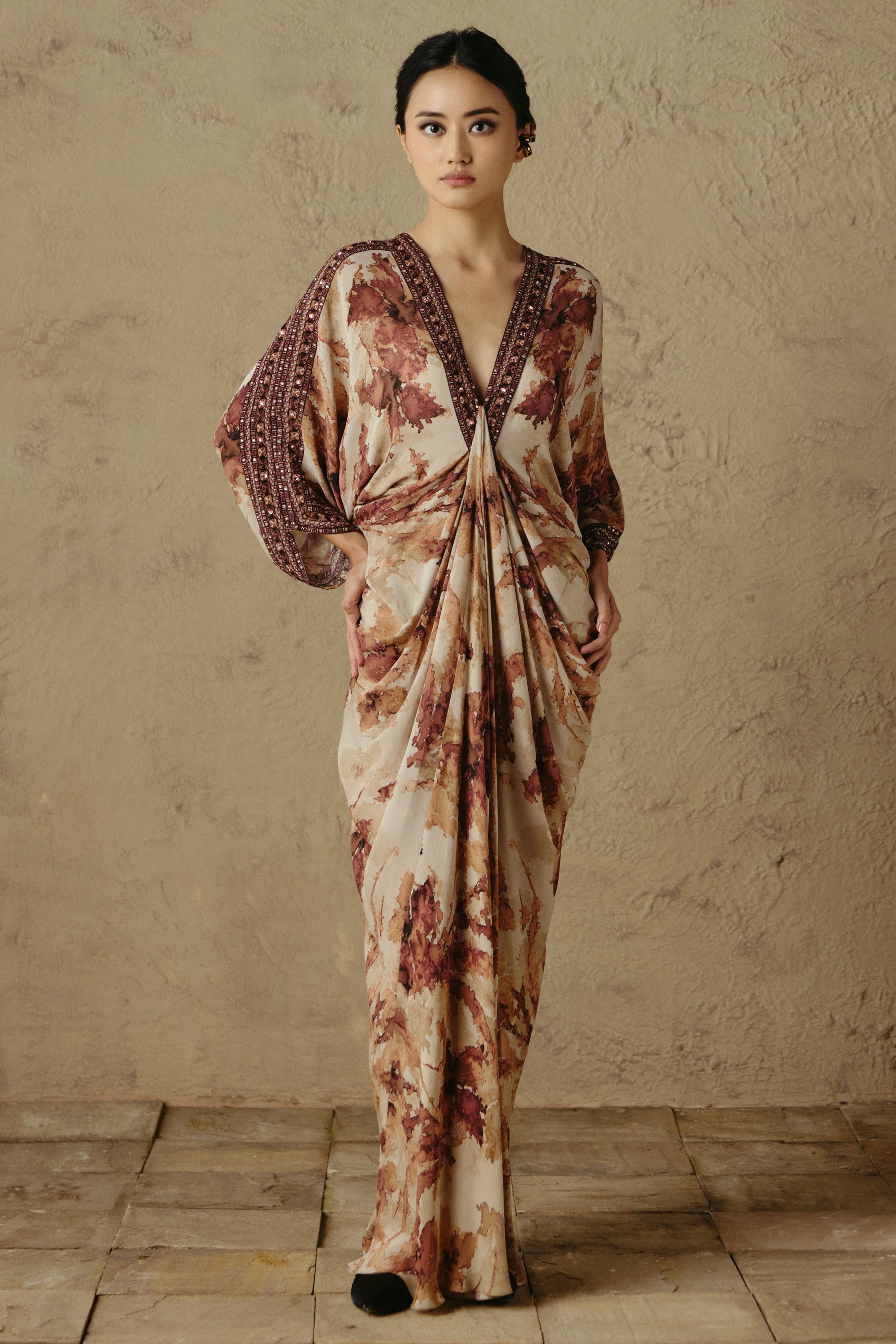 Floral Jewel Kaftan