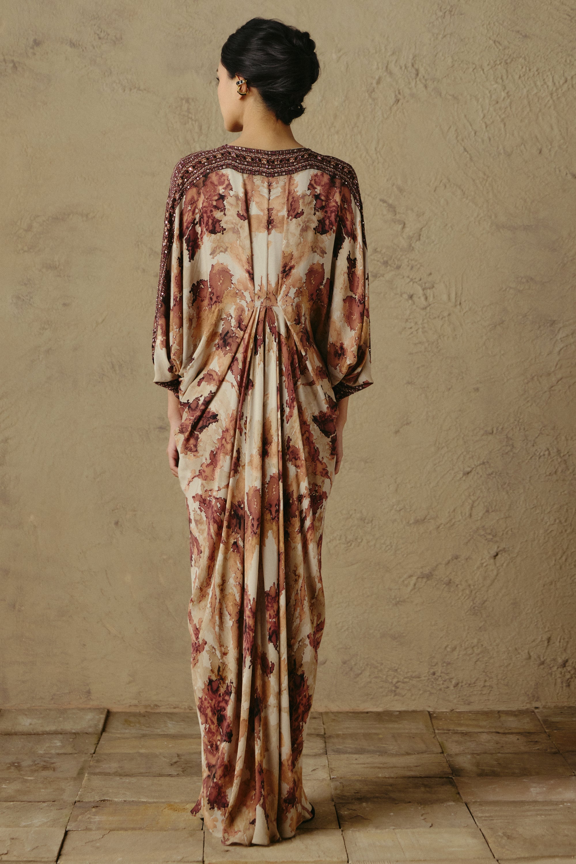 Floral Jewel Kaftan