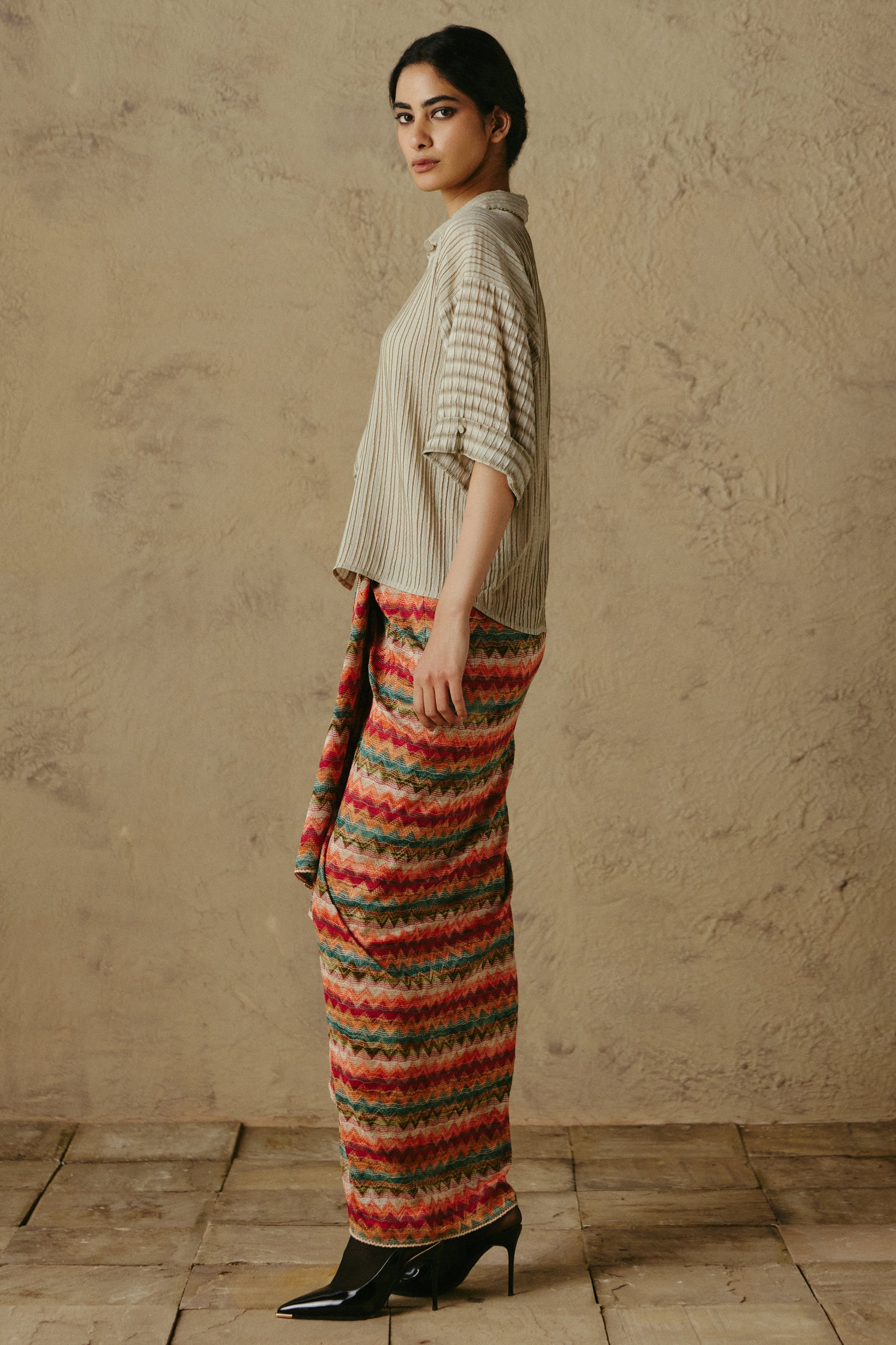 Crochet Drape Skirt