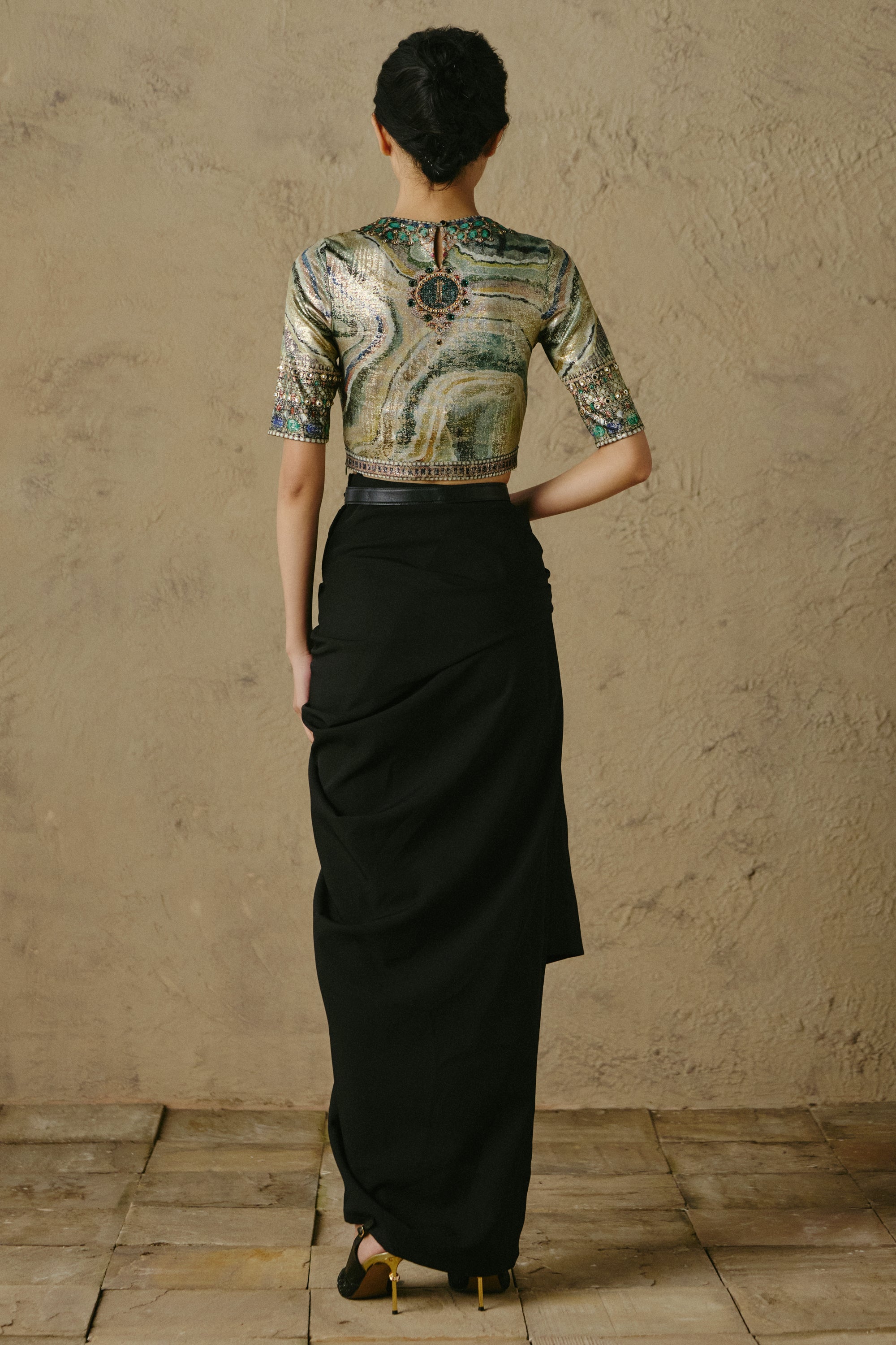 Moiré  Foil T-Shirt