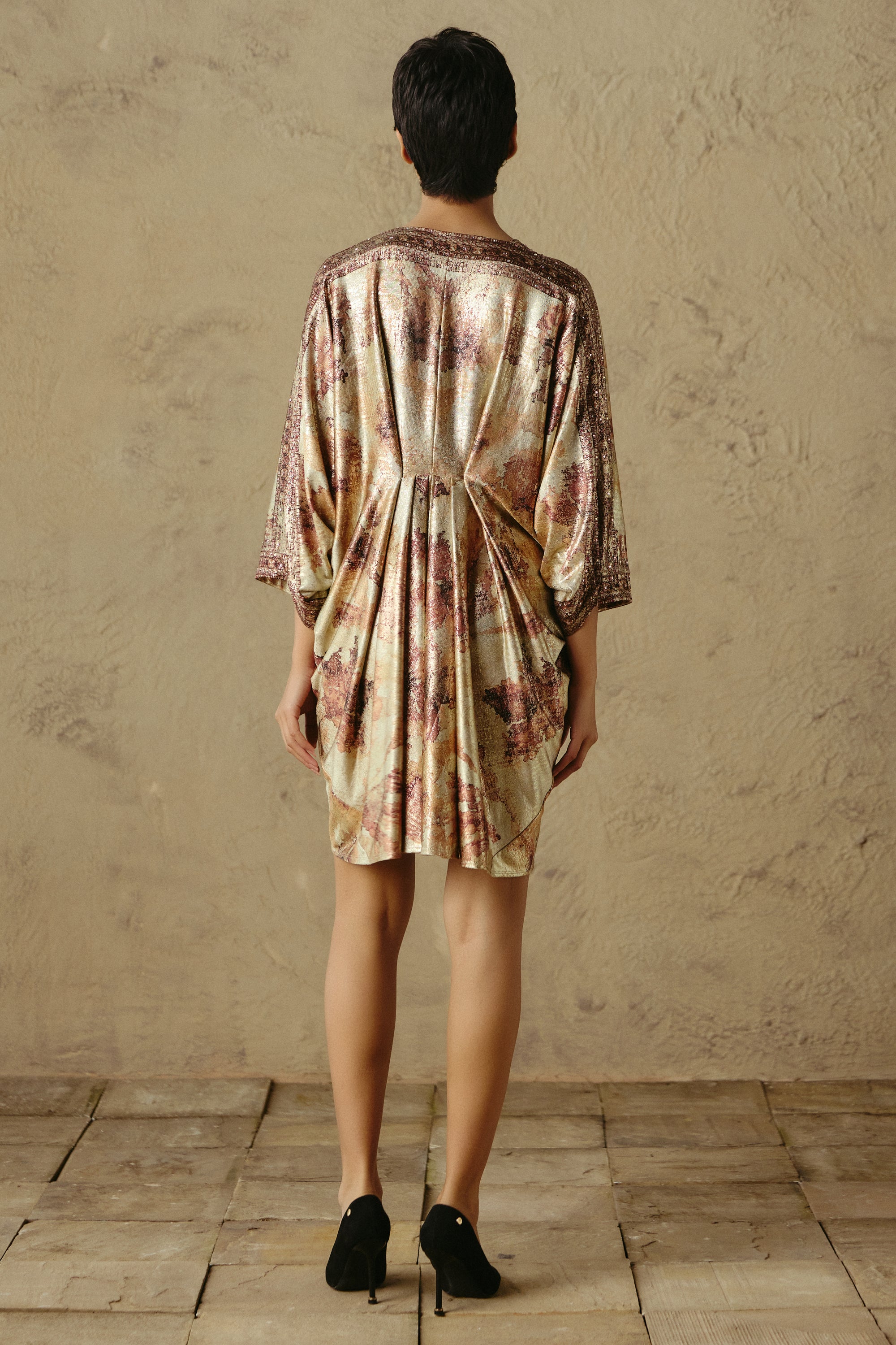 Jewel Border Tunic Dress
