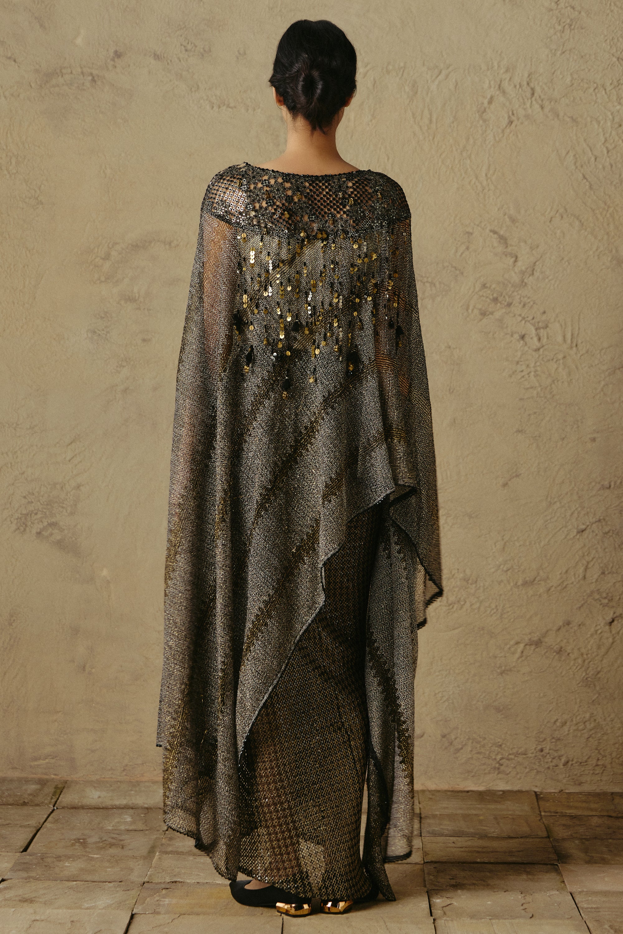 Tassel Cape Top