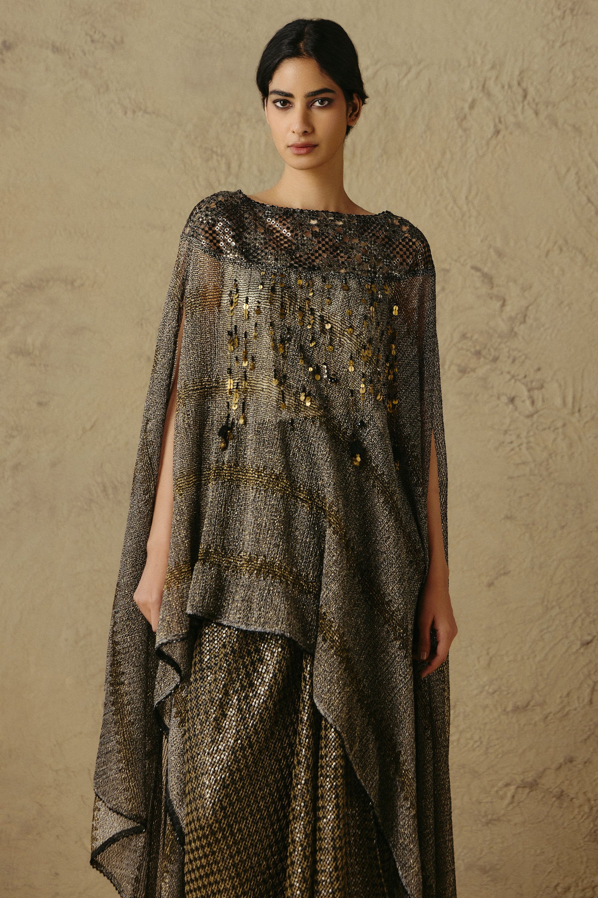 Tassel Cape Top