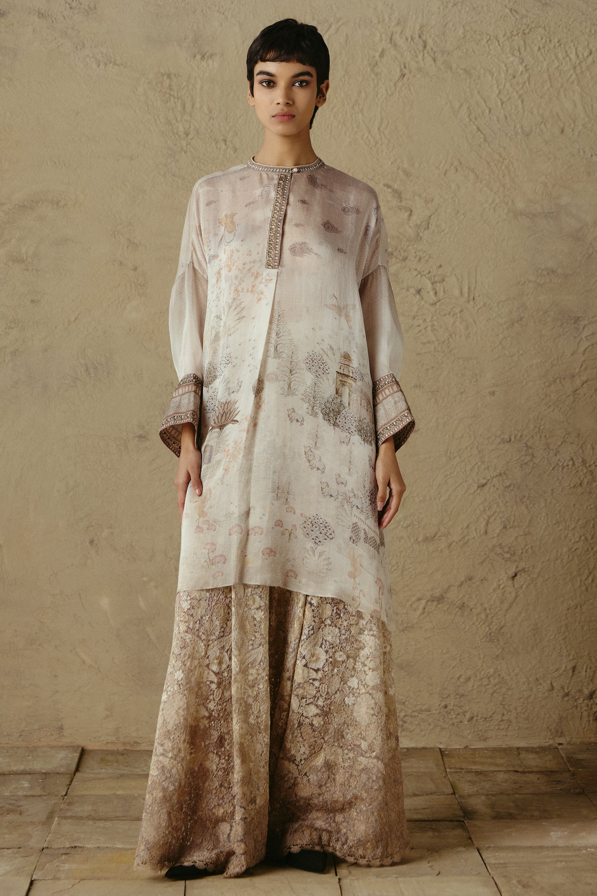 Pichwai Jewelled Tunic