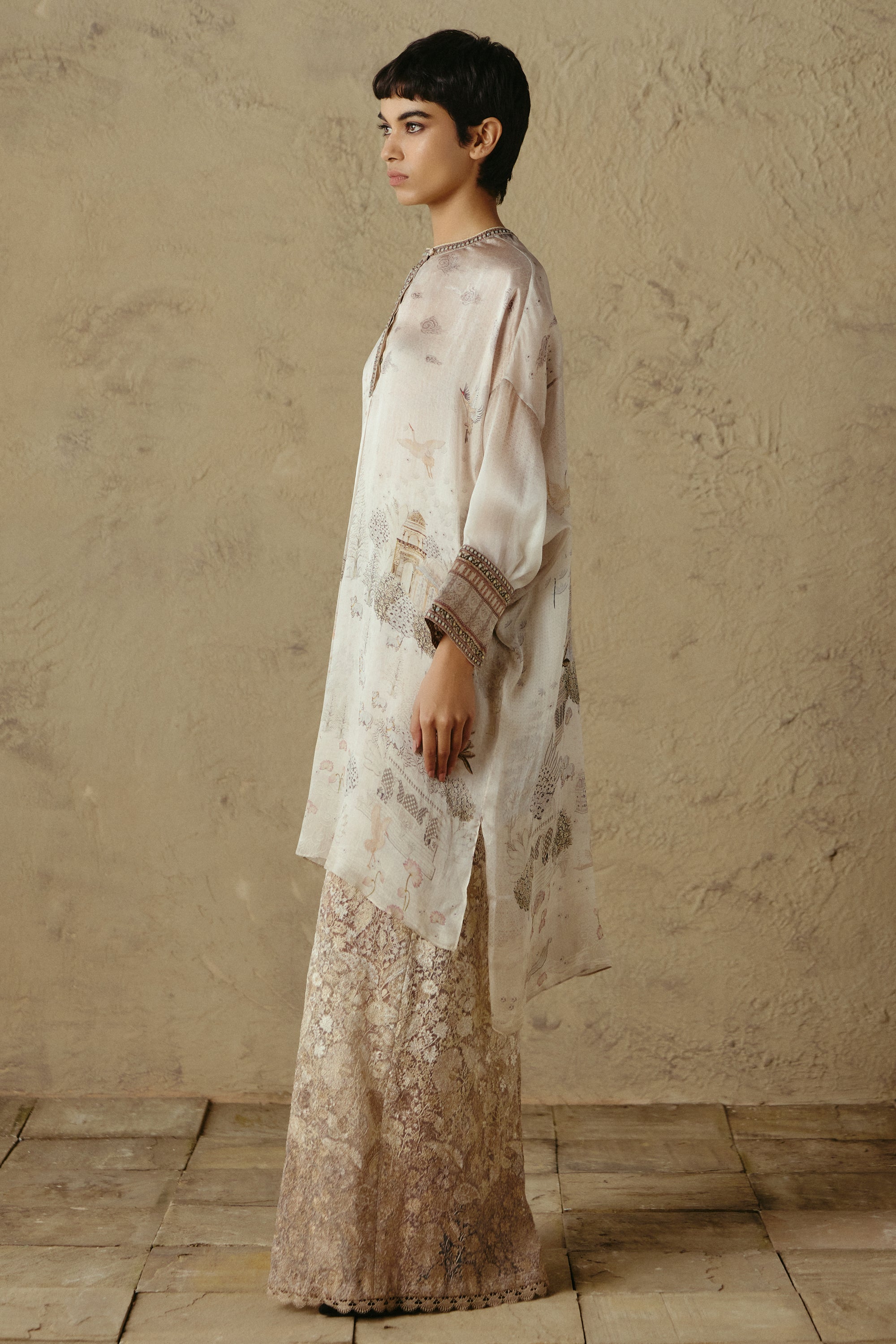 Pichwai Jewelled Tunic