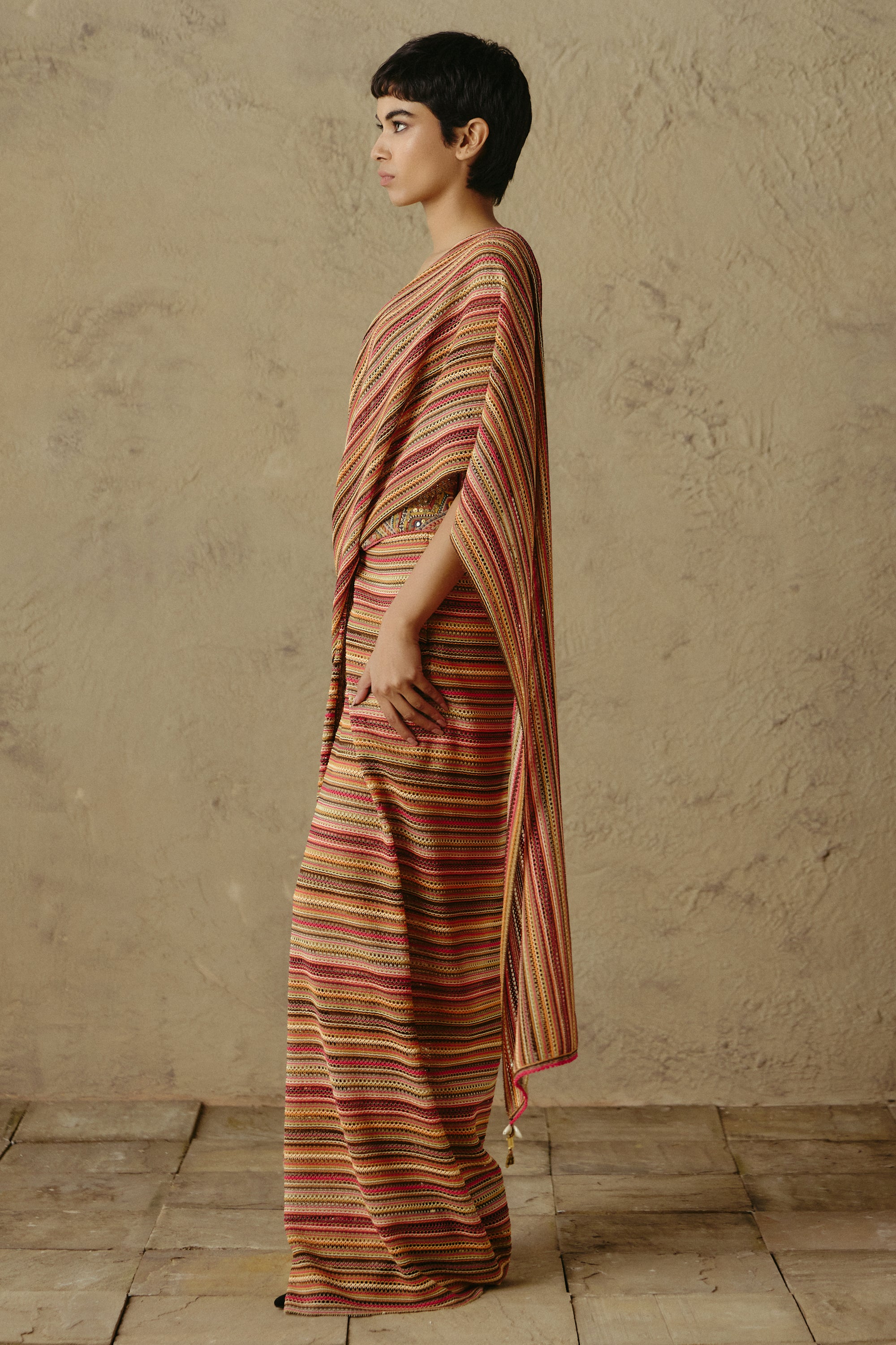 Crochet Concept Saree