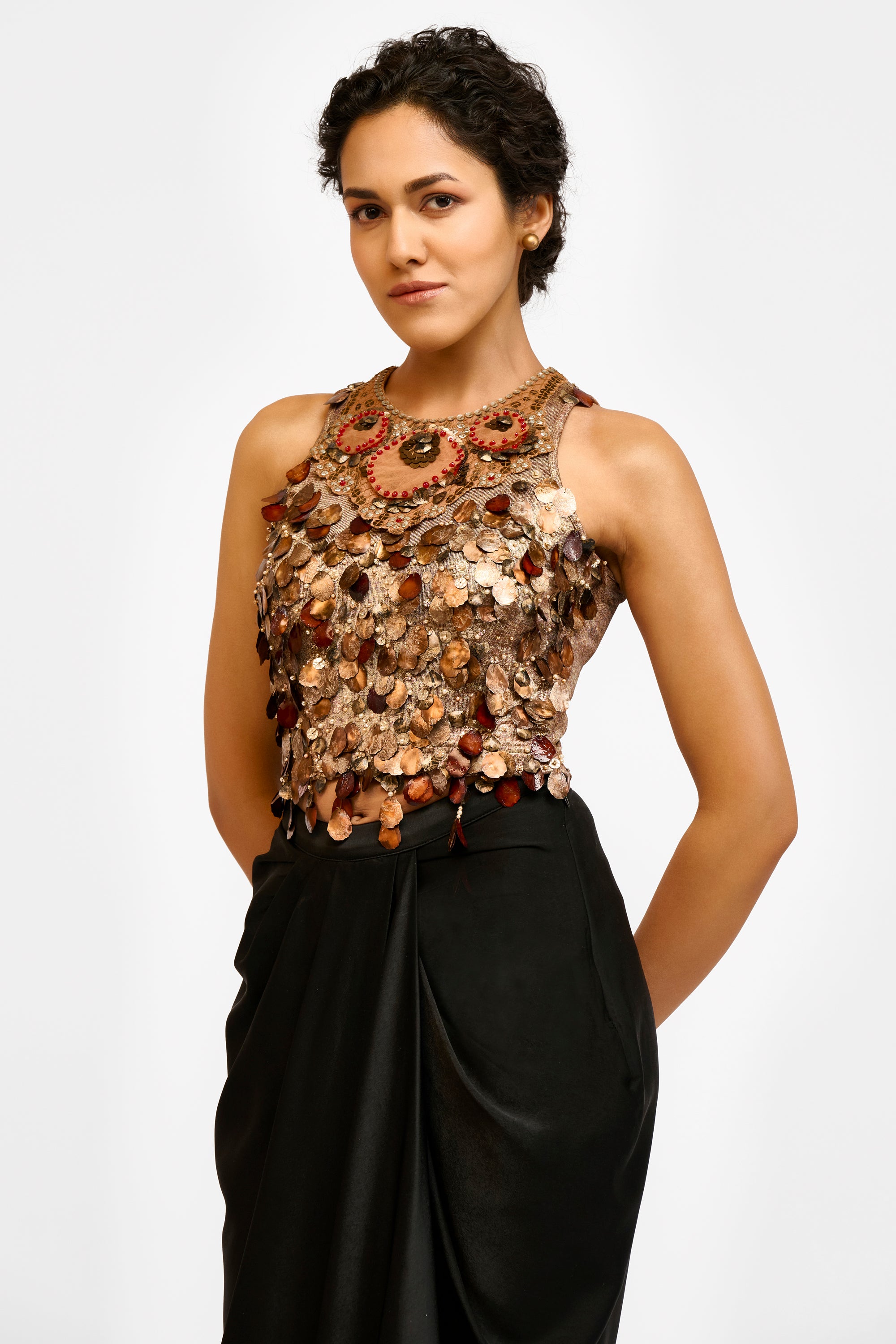 Embellished Foil T-Shirt