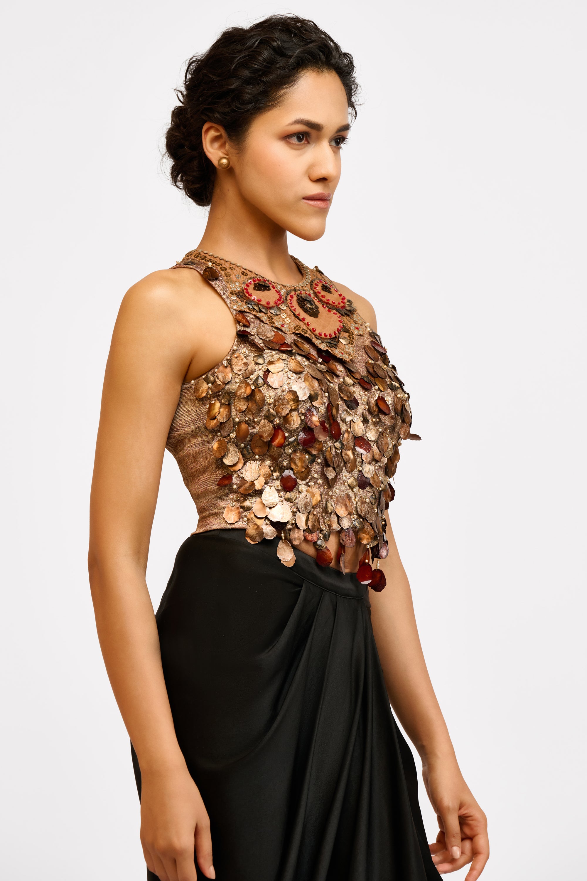 Embellished Foil T-Shirt