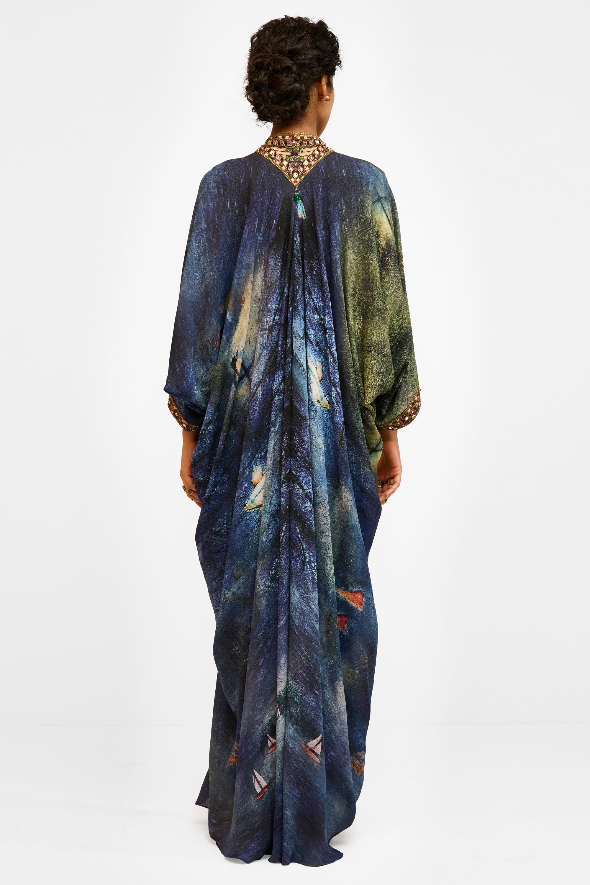 Crystal Georgette Kaftan