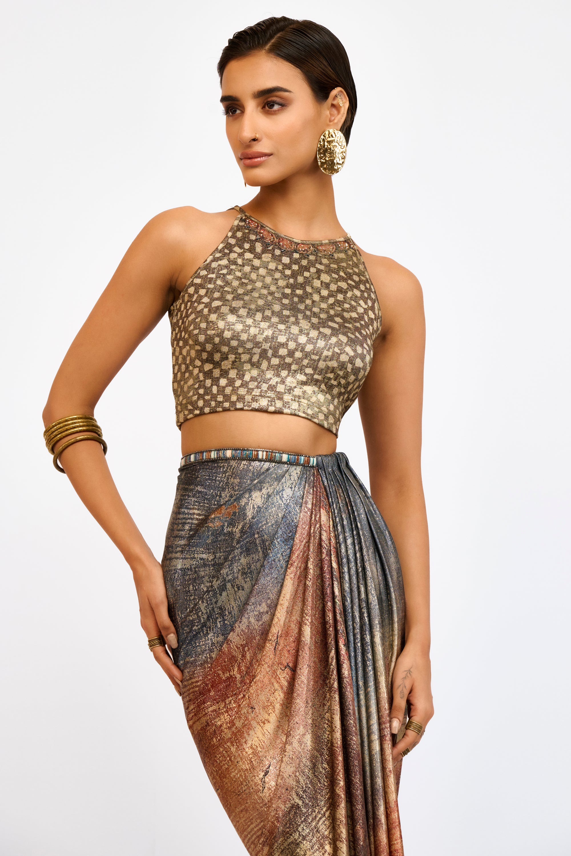 Jersey Halter Neck Top