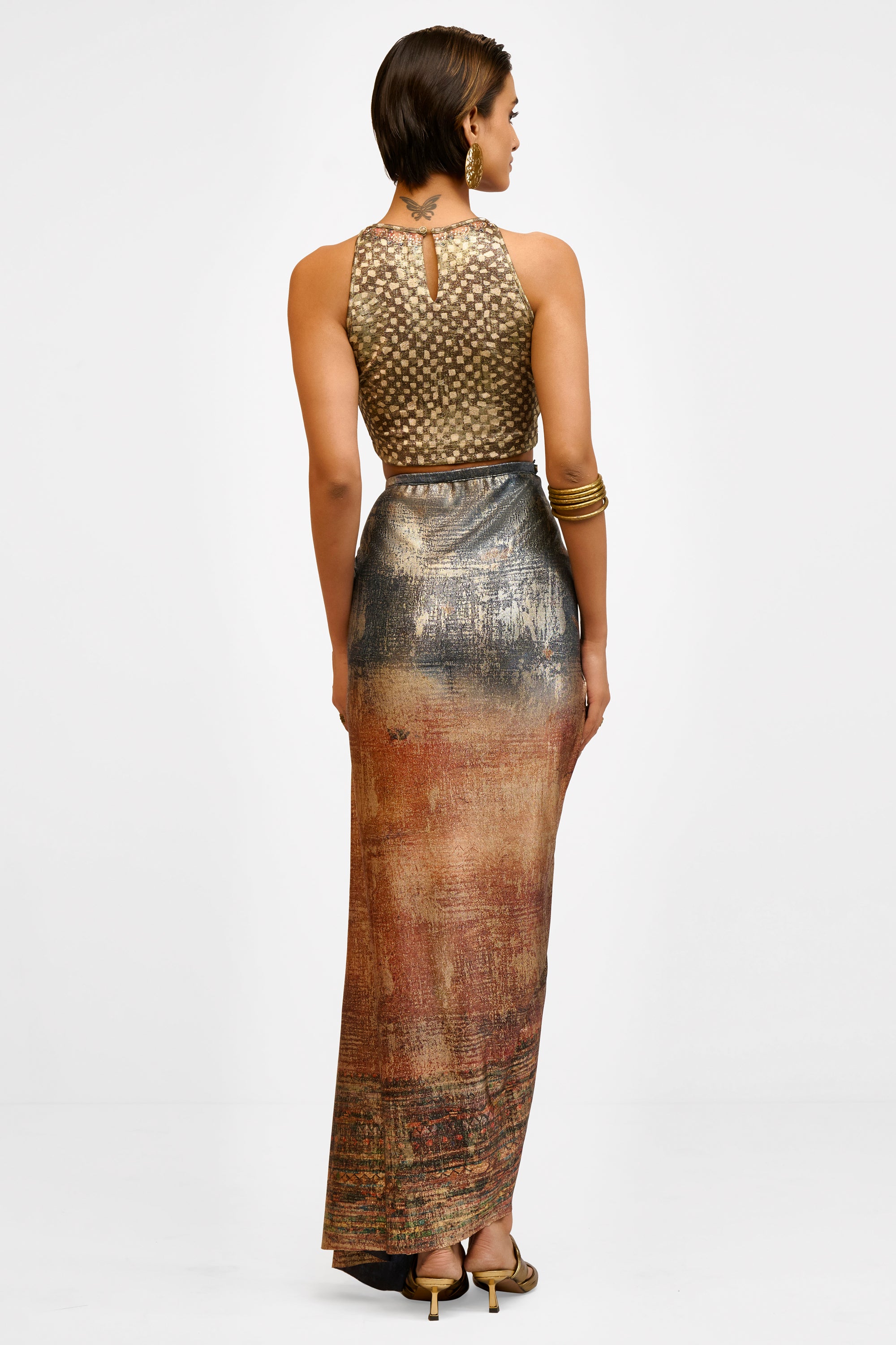 Jersey Halter Neck Top