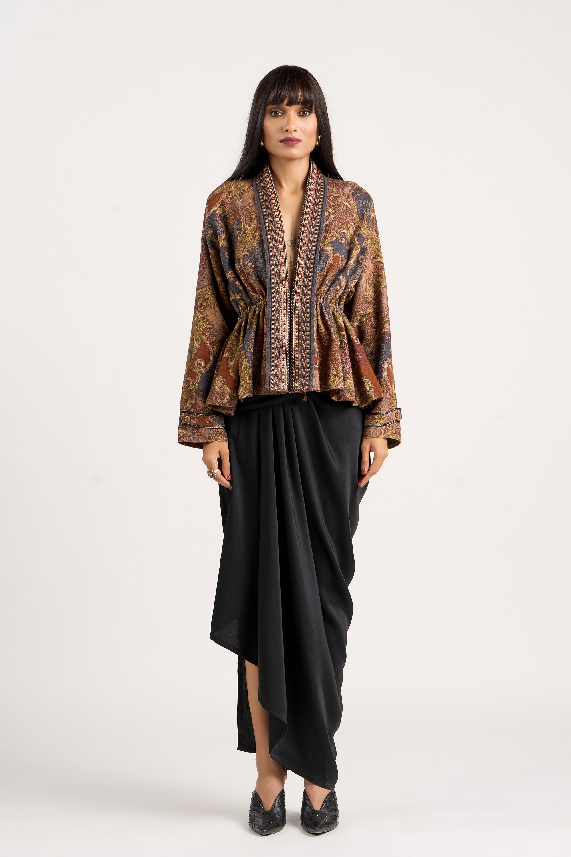 Paisley Kimono Jacket
