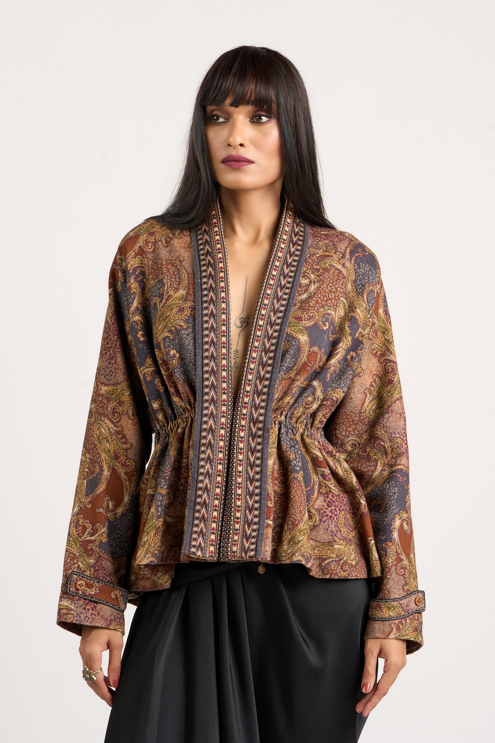 Paisley Kimono Jacket