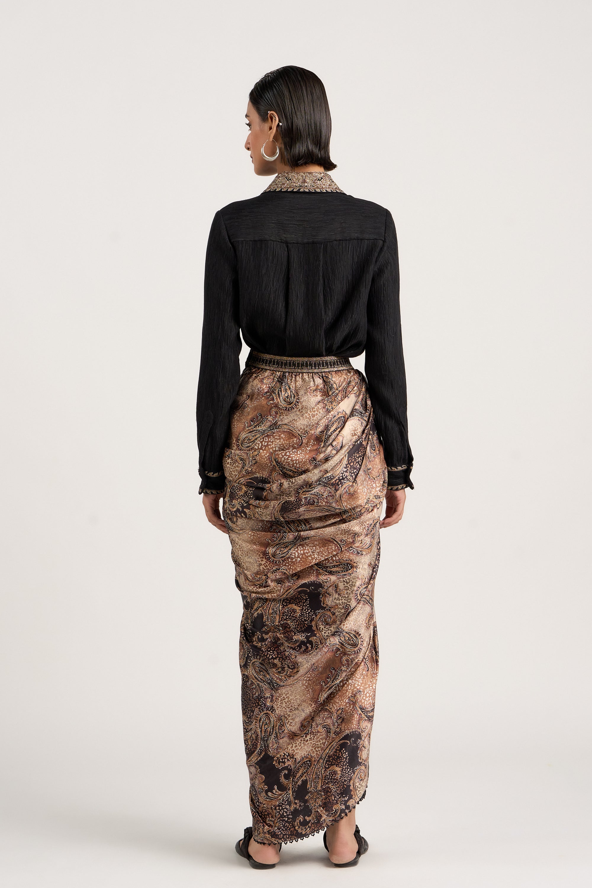 Embroidered Evening Shirt